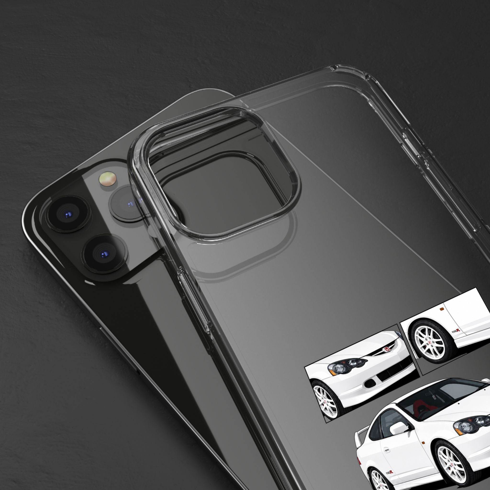 WHITE INTEGRA DC5 TYPE R PHONE CASES