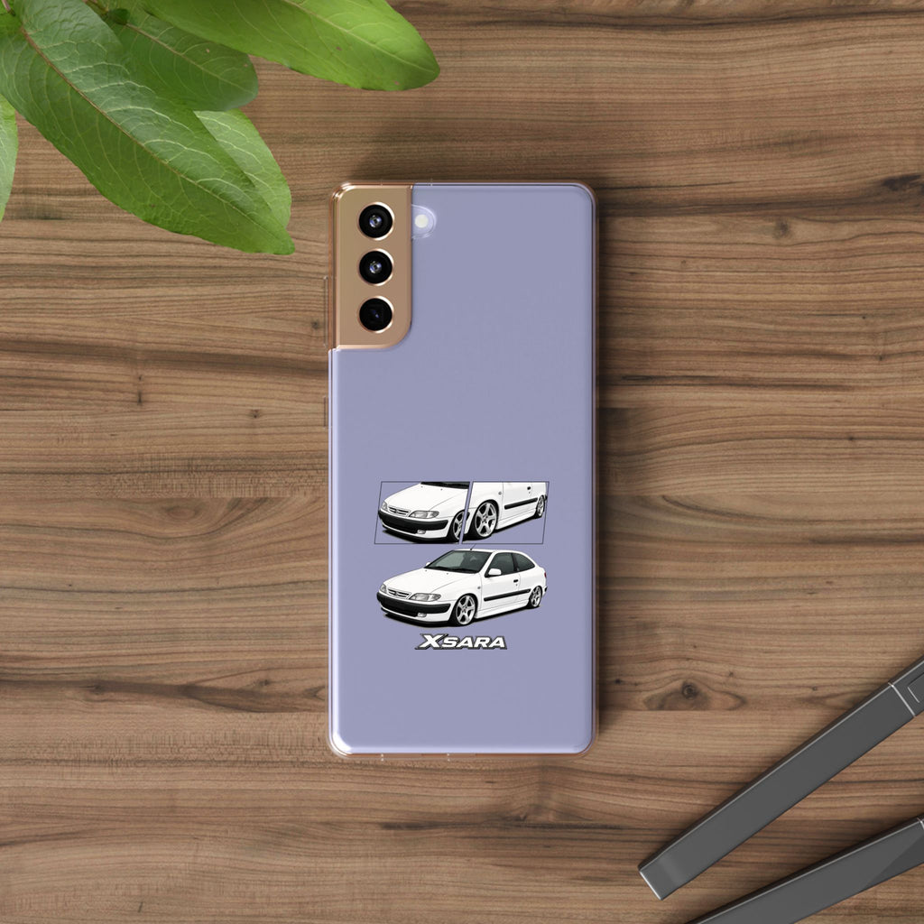 WHITE CITREON XSARA PHONE CASES