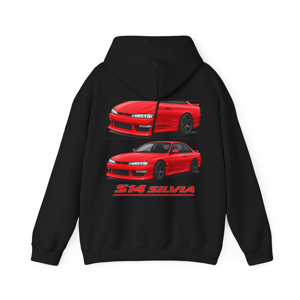 RED NISSAN S14 JUIMPER