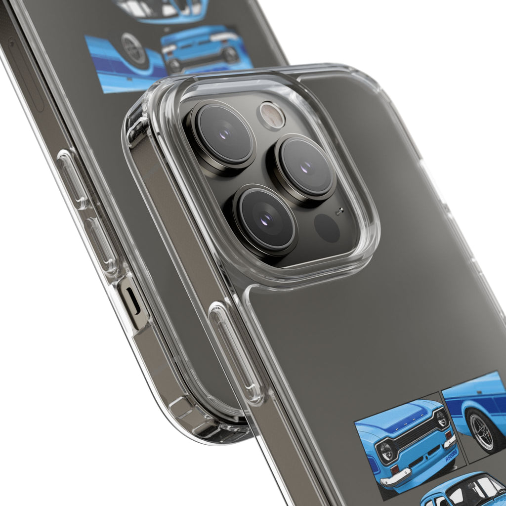 BLUE FORD ESCORT MK1 RS2000 PHONE CASES