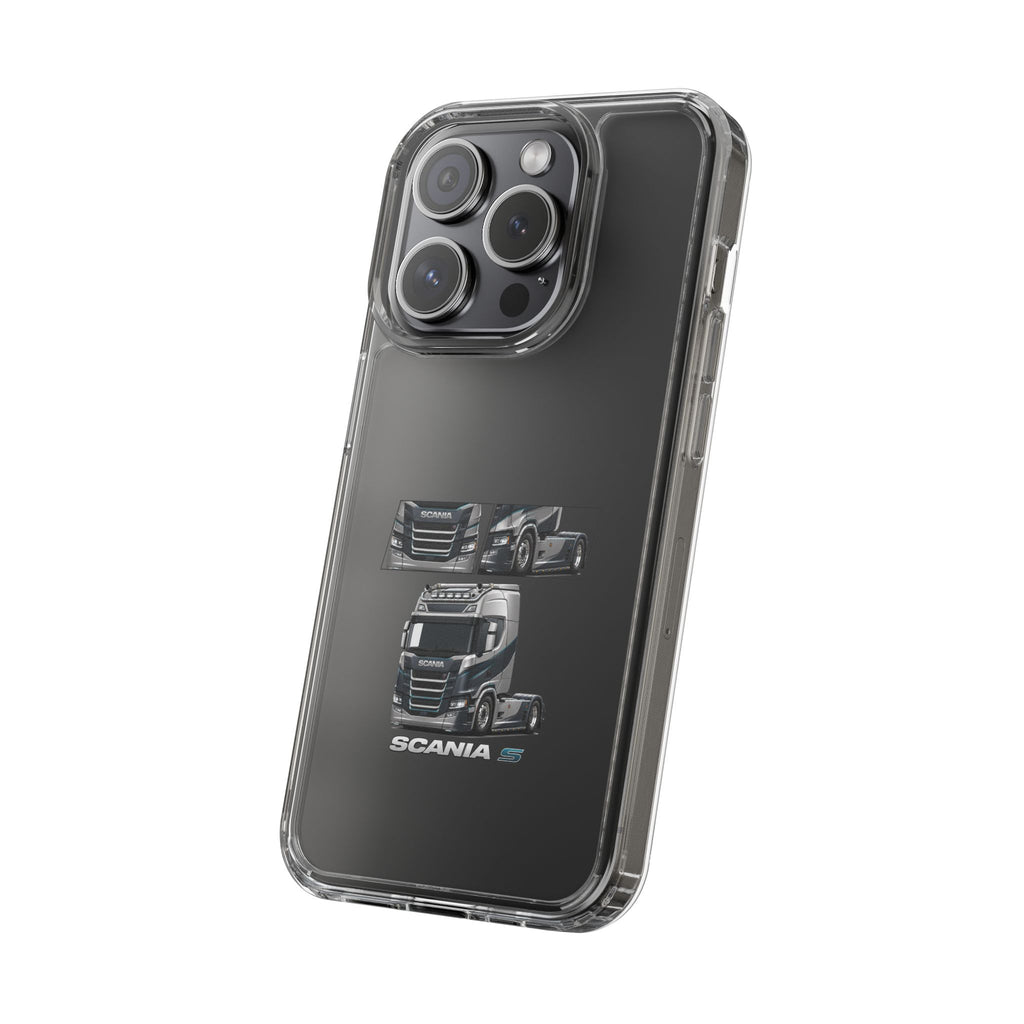 GREY SILVER SCANIA S-SERIES PHONE CASES