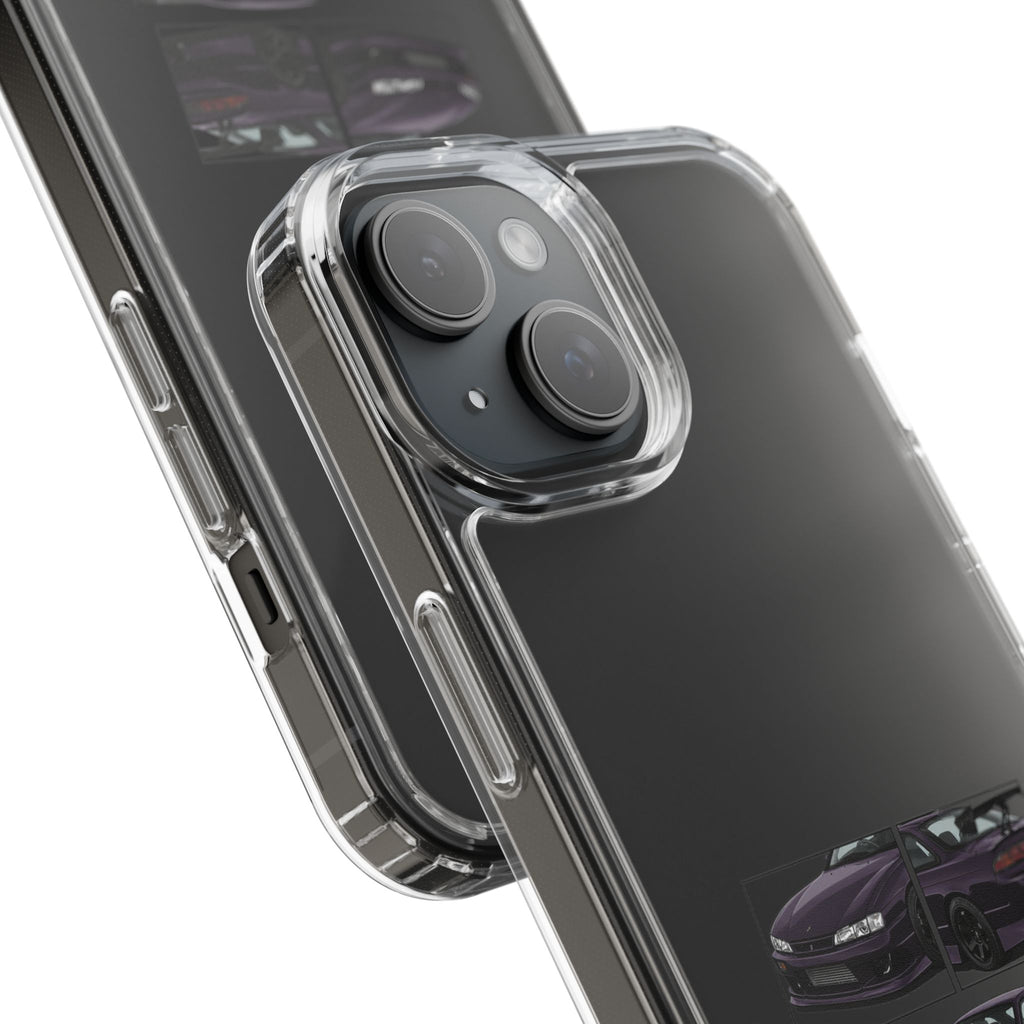 PURPLE NISSAN S14 PHONE CASES