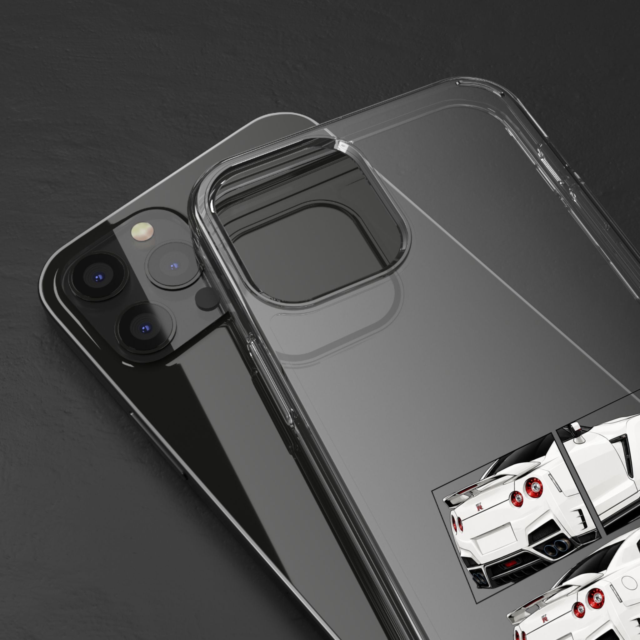 WHITE NISSAN GTR PHONE CASES