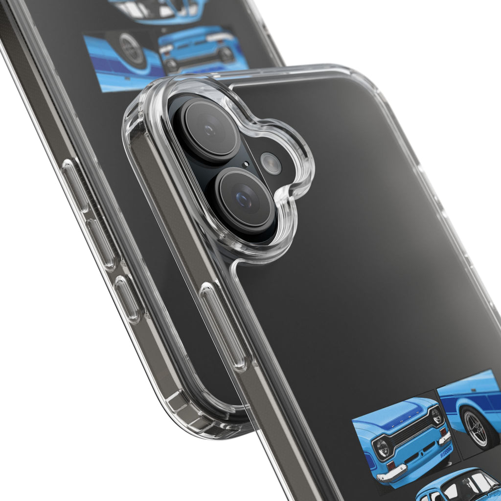 BLUE FORD ESCORT MK1 RS2000 PHONE CASES