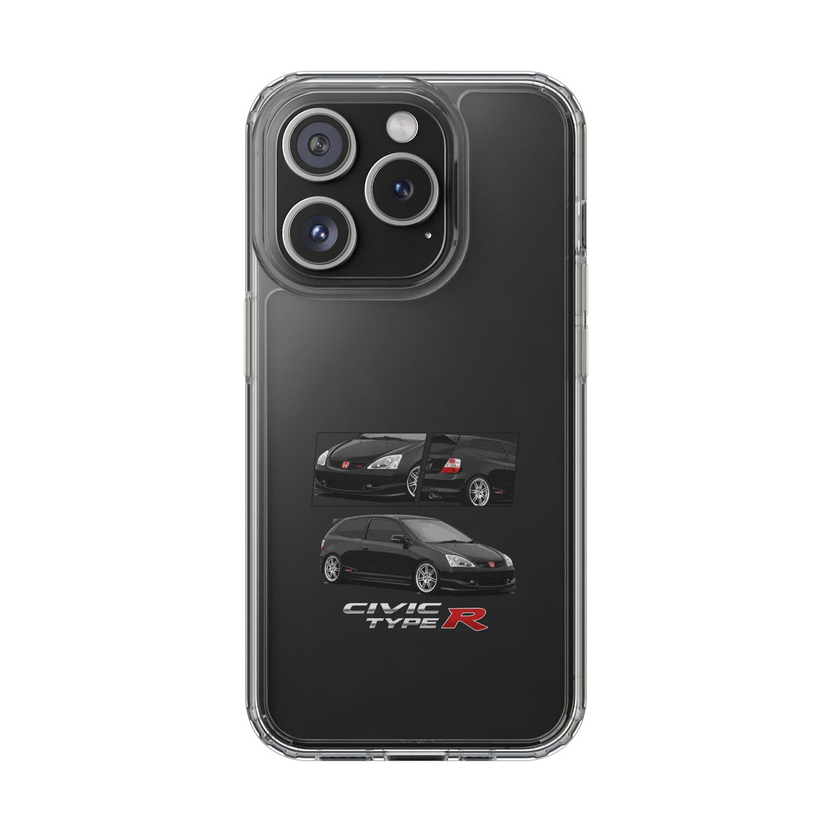 BLACK EP3 TYPE R PHONE CASES
