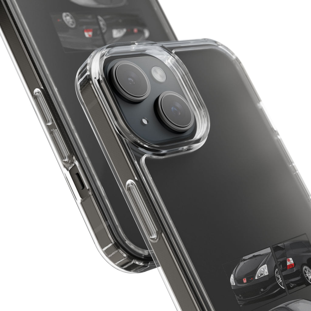 BLACK EP3 TYPE R PHONE CASES