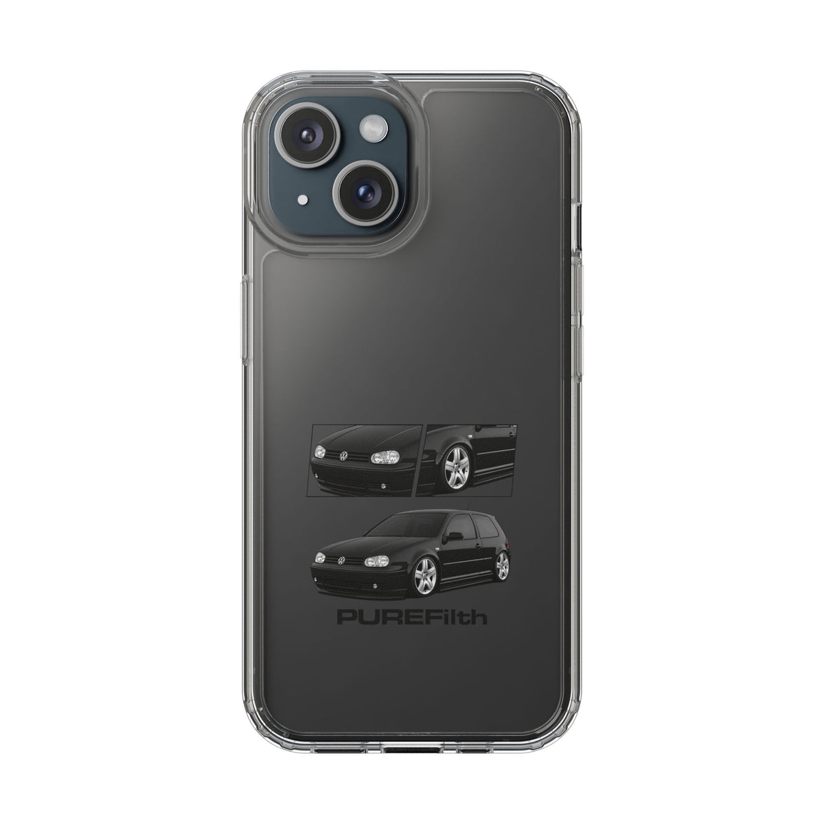 BLACK MK4 GOLF PHONE CASES