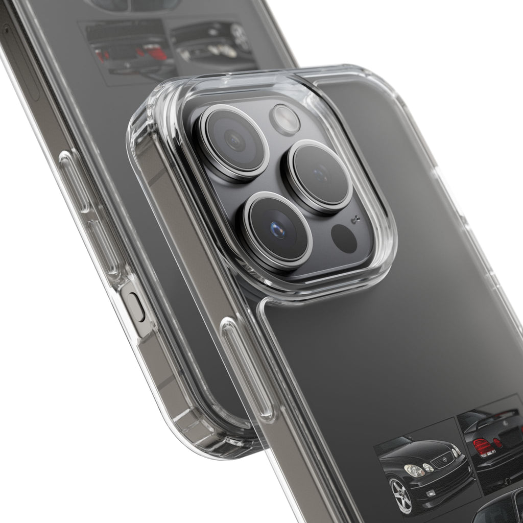 BLACK TOYOTA ARISTO PHONE CASES