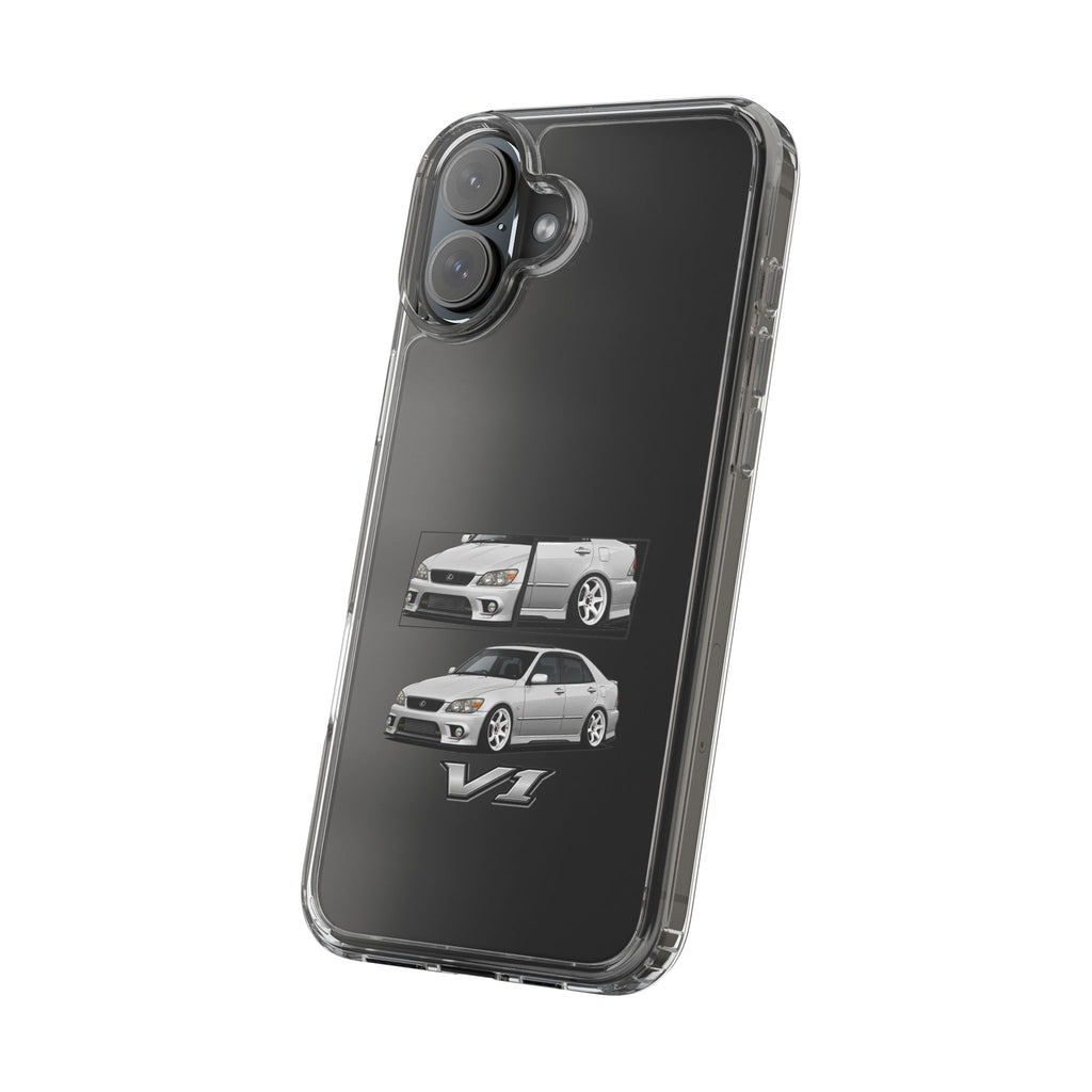 SILVER LEXUS IS200 PHONE CASES