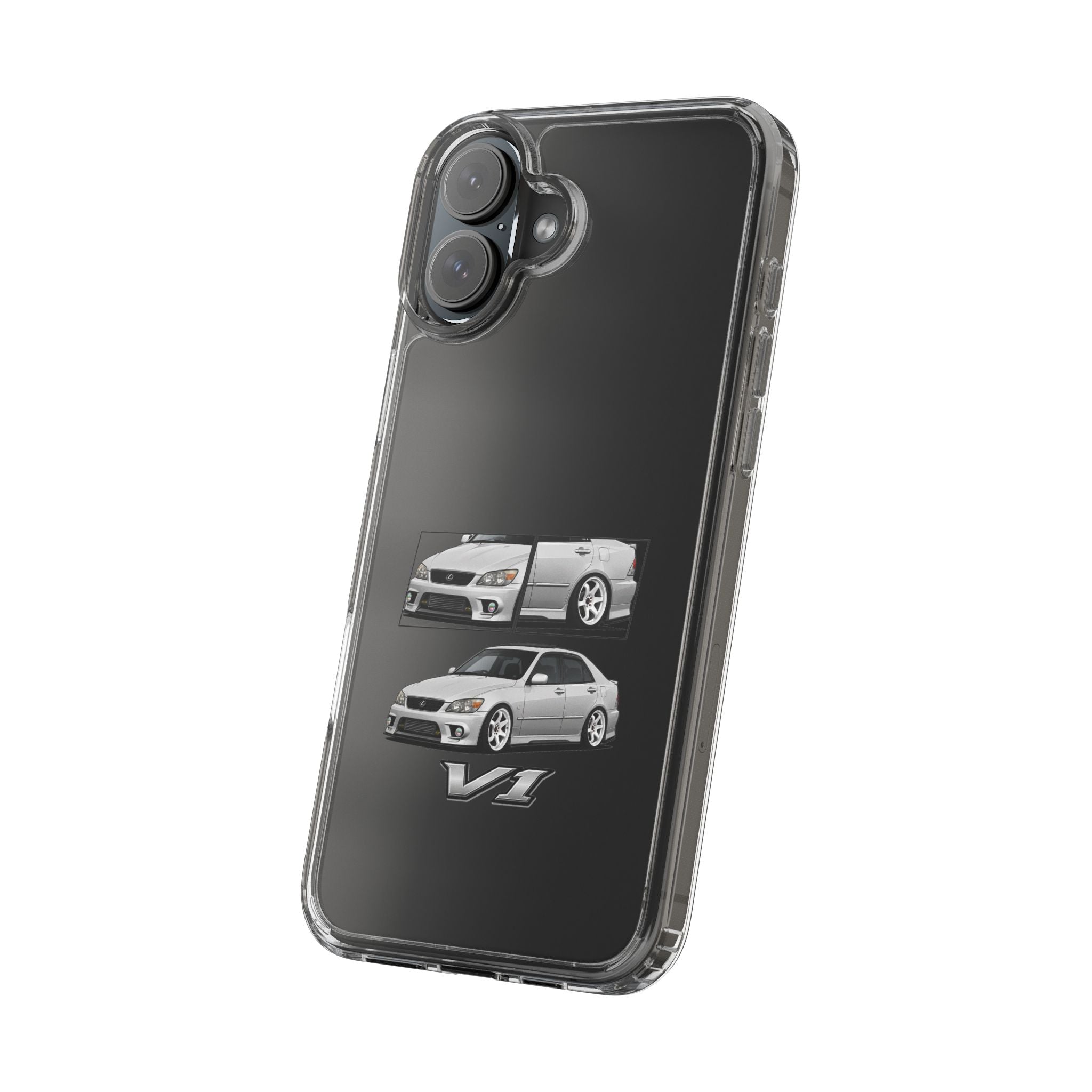 SILVER LEXUS IS200 PHONE CASES