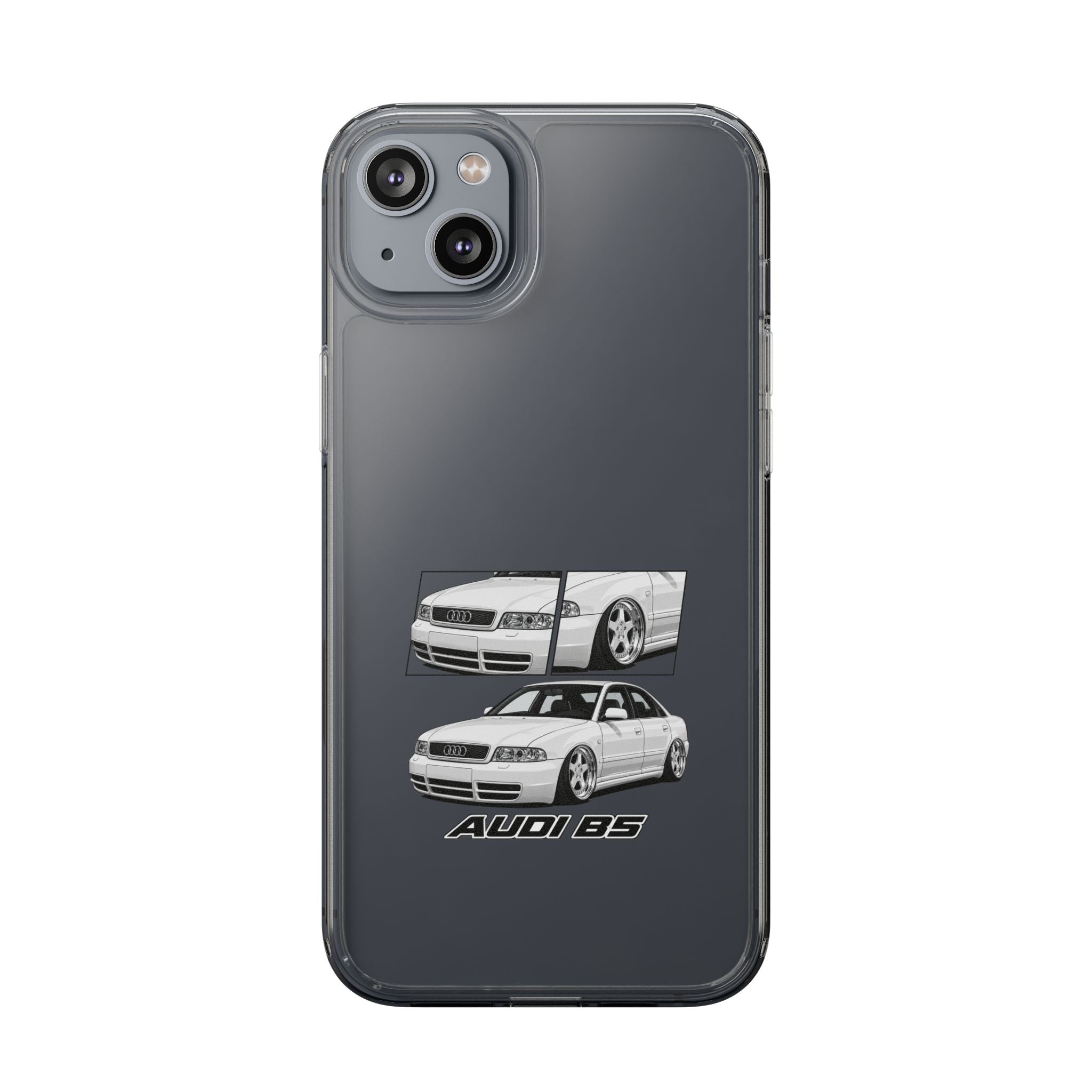 WHITE AUDI A4 B5 PHONE CASES