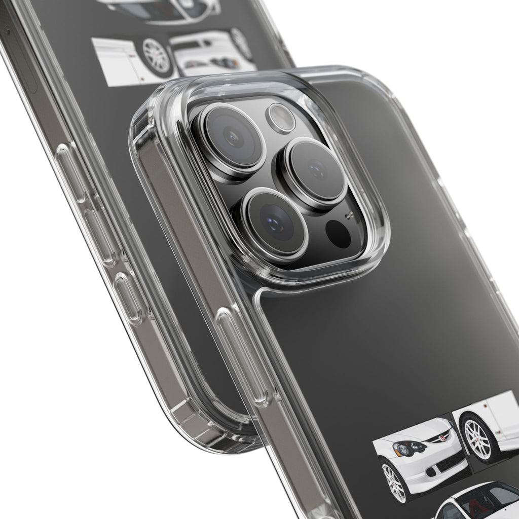WHITE INTEGRA DC5 TYPE R PHONE CASES