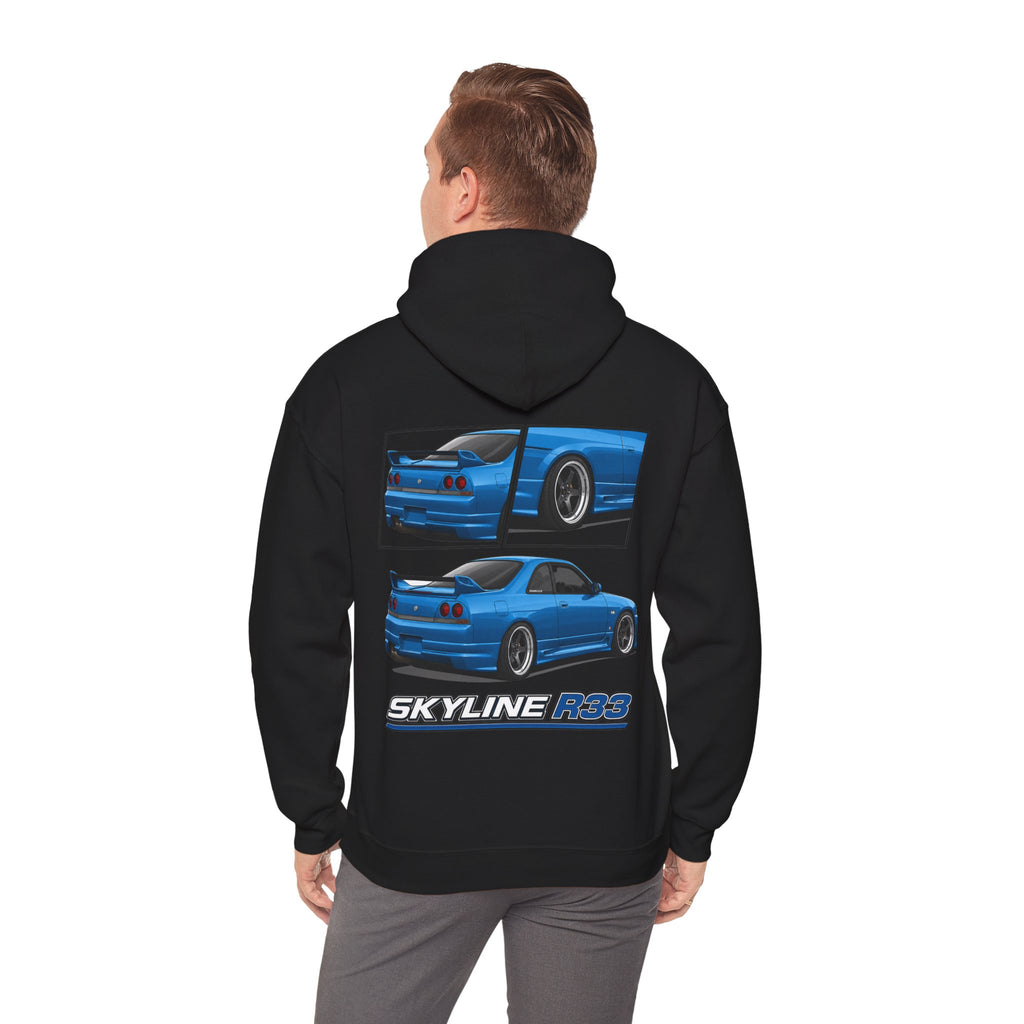 BLUE SKYLINE R33 JUMPER