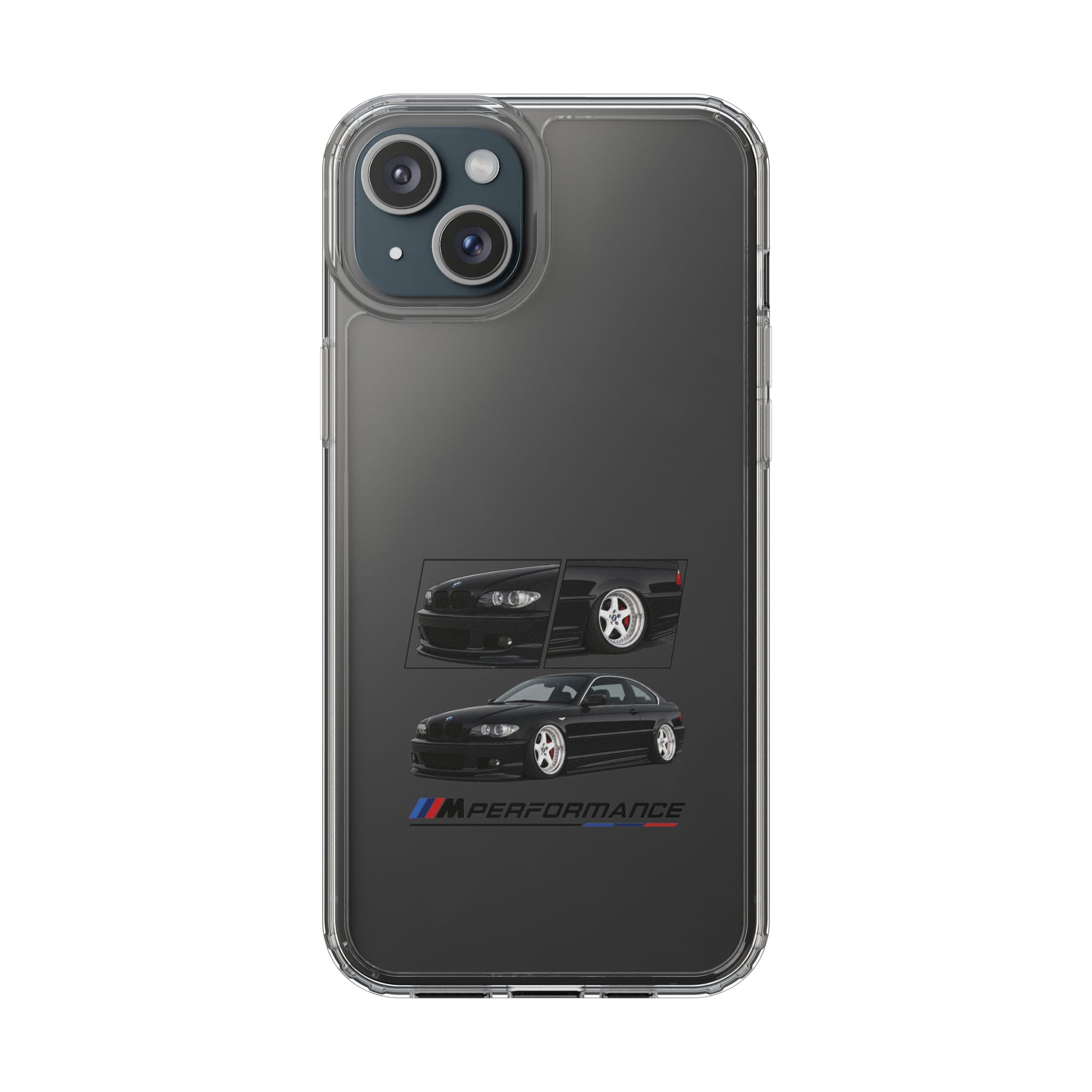 BLACK BMW E46 PHONE CASES