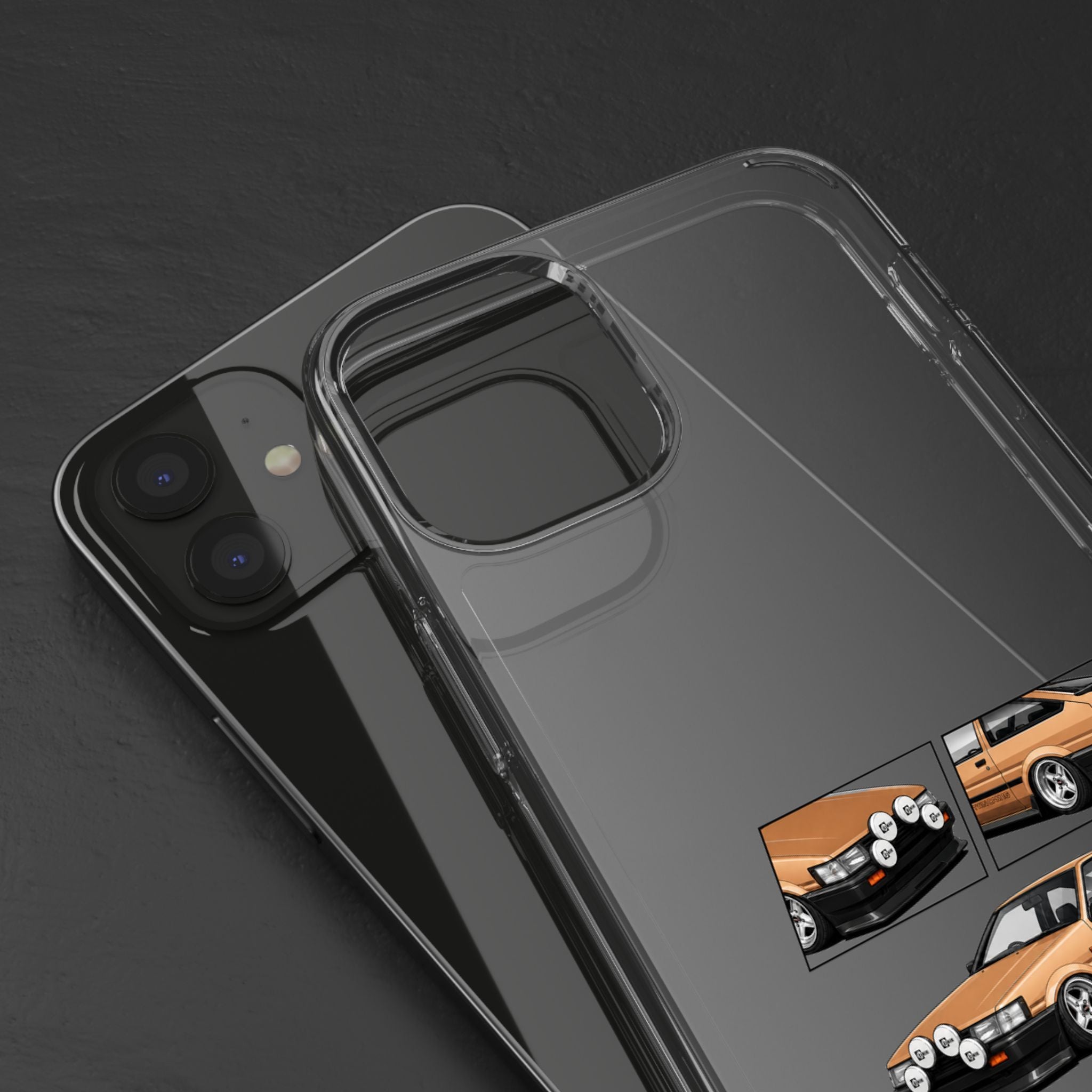 GOLD TWINCAM PHONE CASES