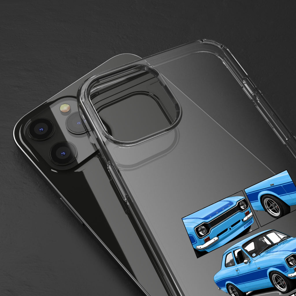BLUE FORD ESCORT MK1 RS2000 PHONE CASES