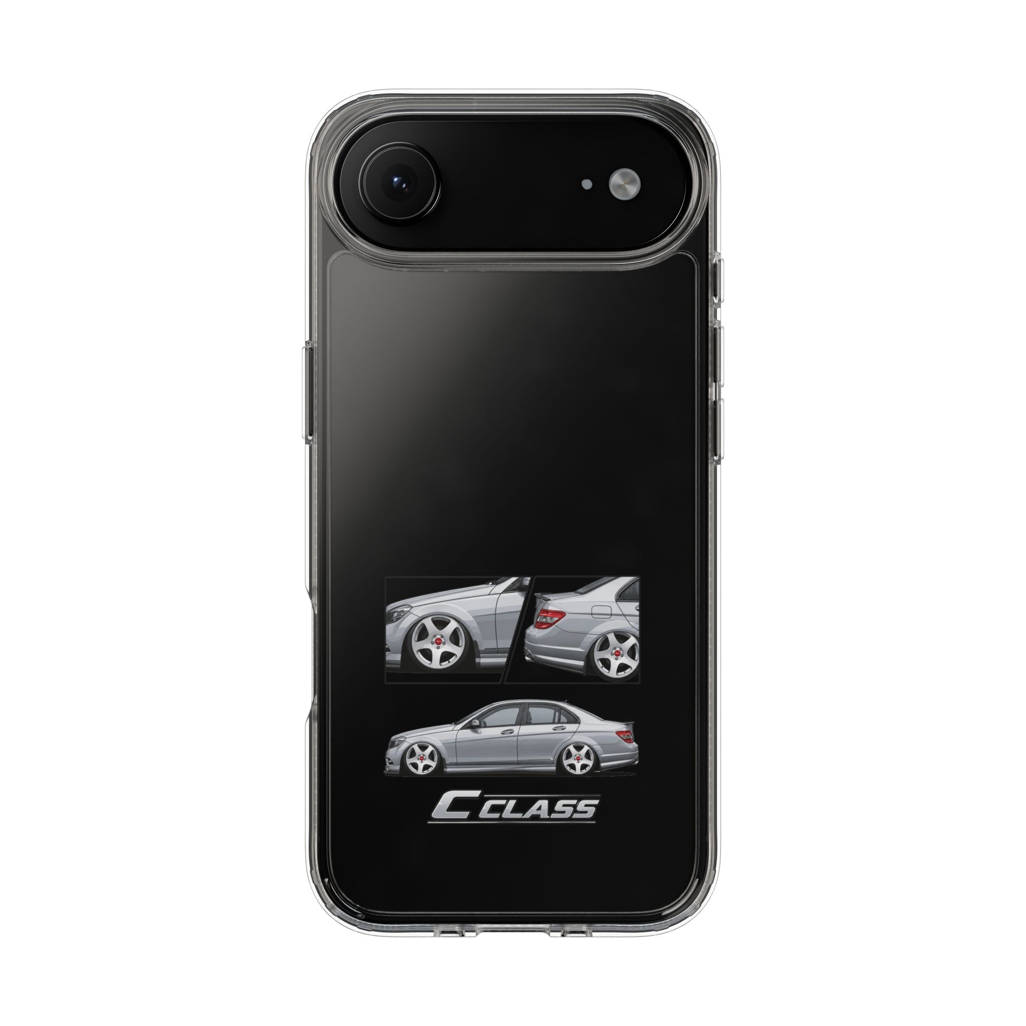 SILVER MERC C-CLASS PHONE CASES