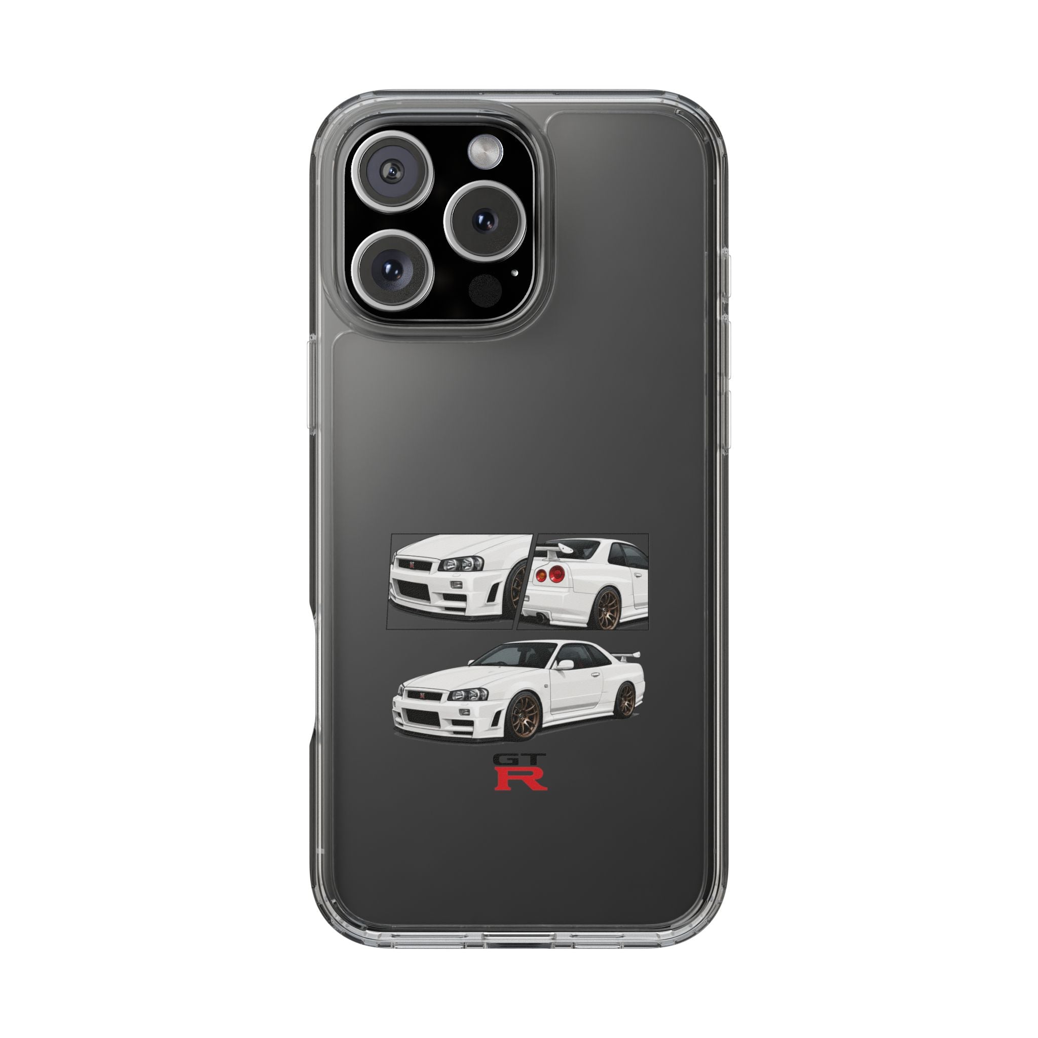 WHITE R34 GTR PHONE CASES