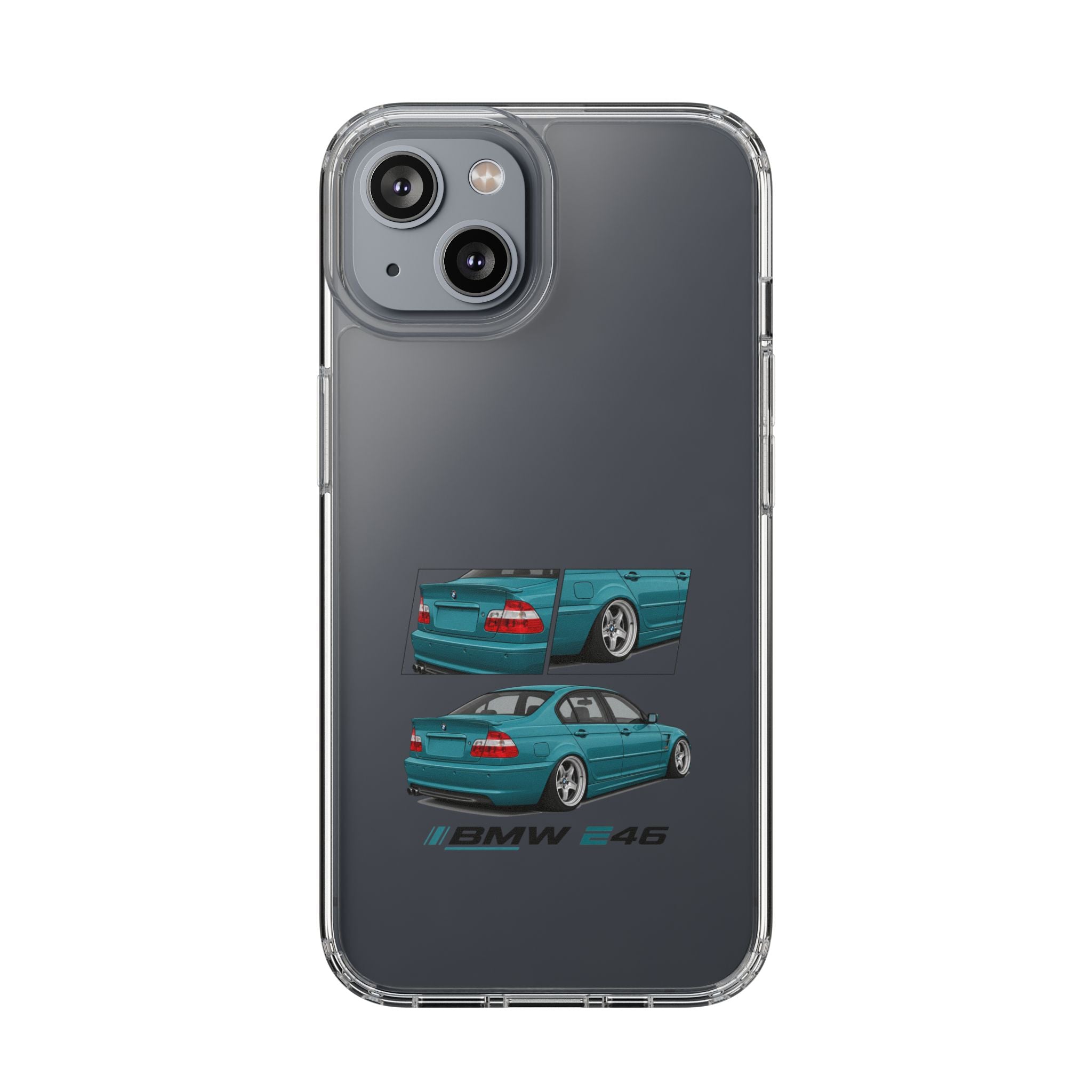 TURQUOISE BMW E46 PHONE CASES