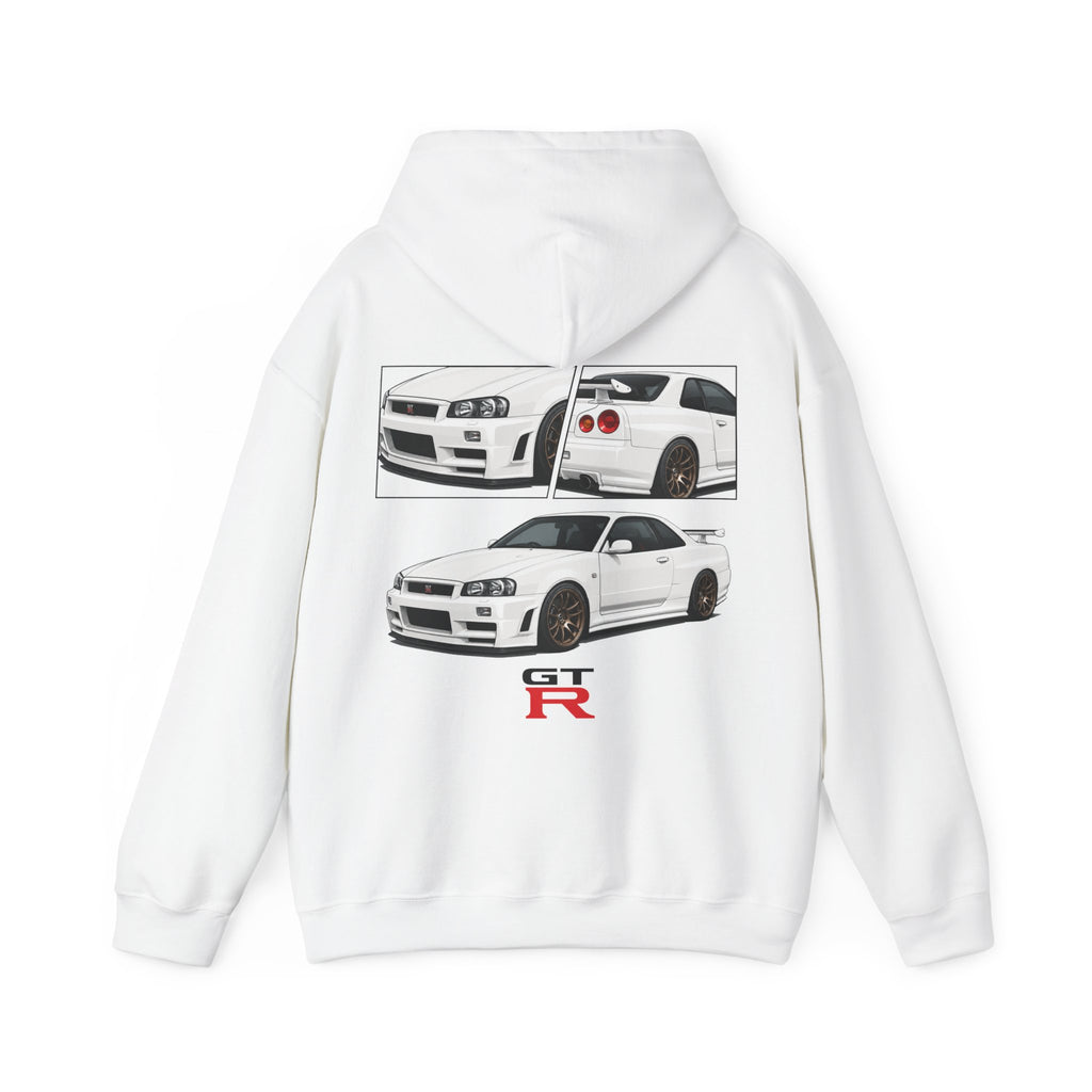 WHITE R34 GTR JUMPER