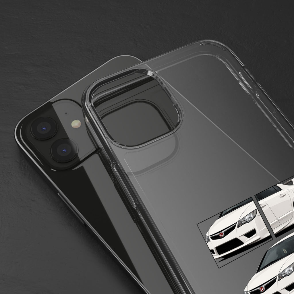 WHITE CIVIC FD PHONE CASES