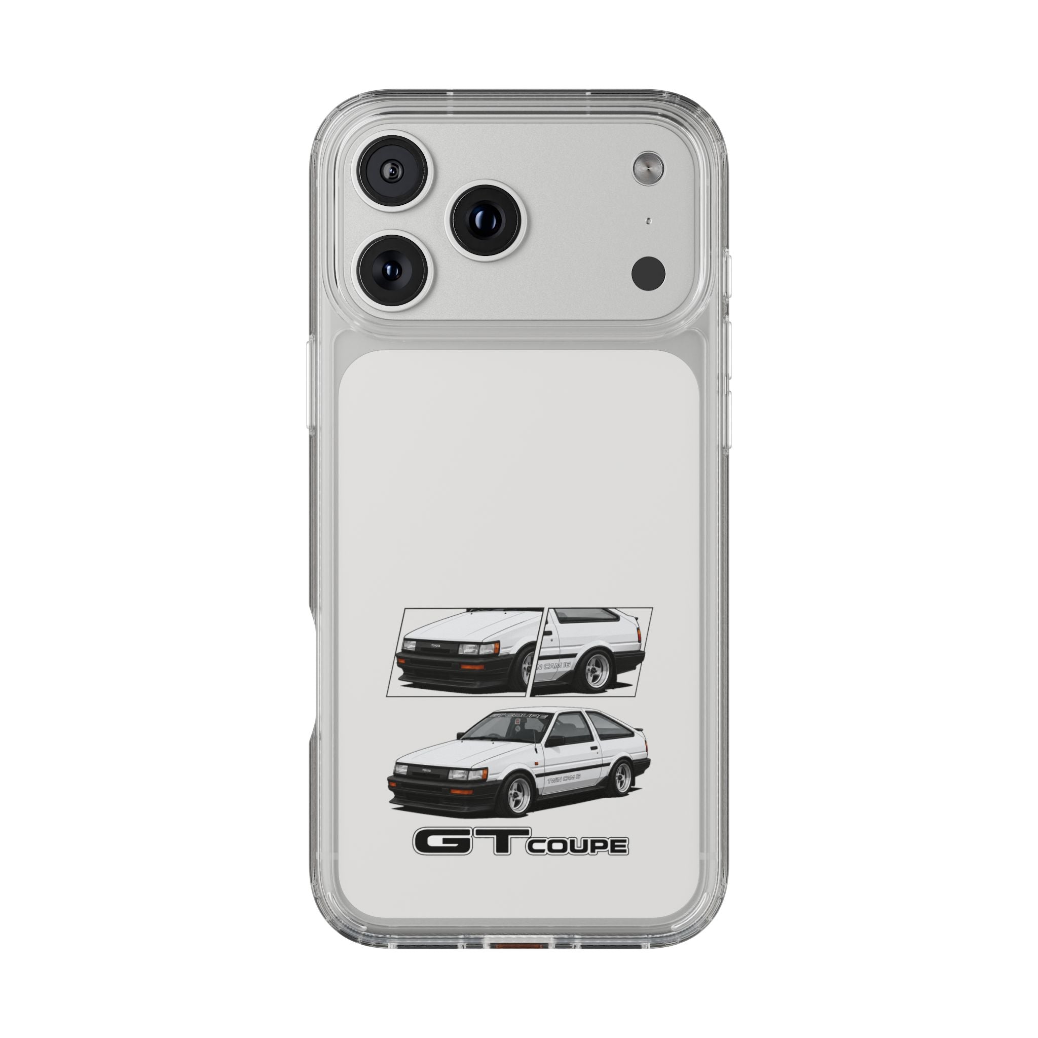 WHITE AE86 TWINCAM PHONE CASES