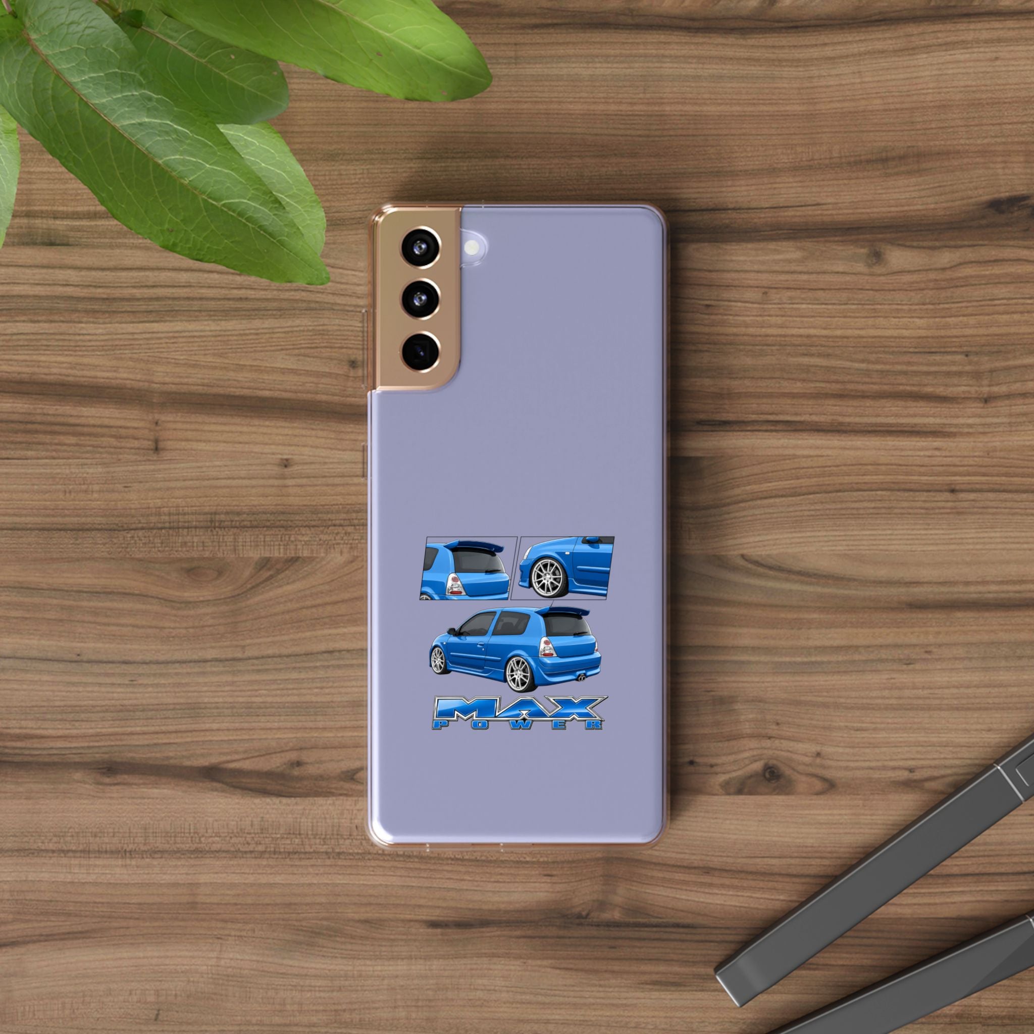 BLUE MAX POWER CLIO PHONE CASES