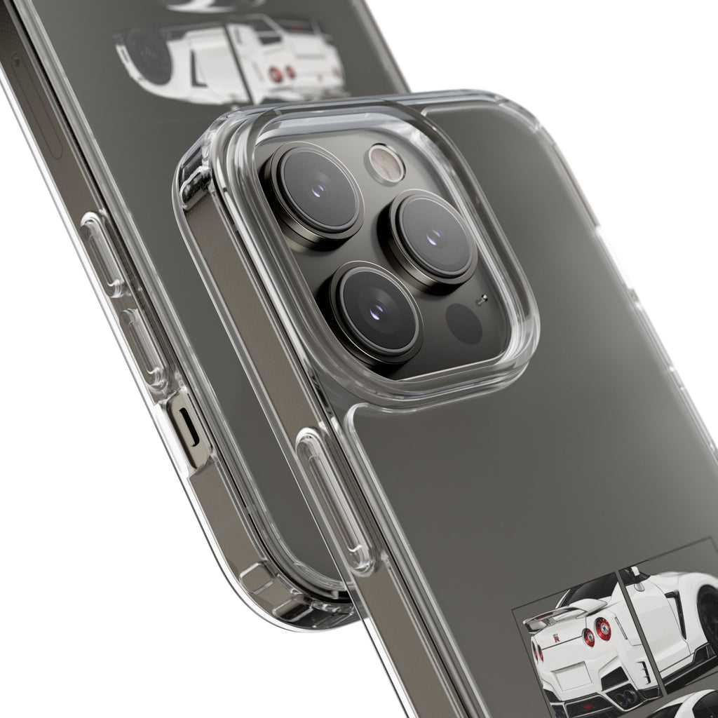 WHITE NISSAN GTR PHONE CASES