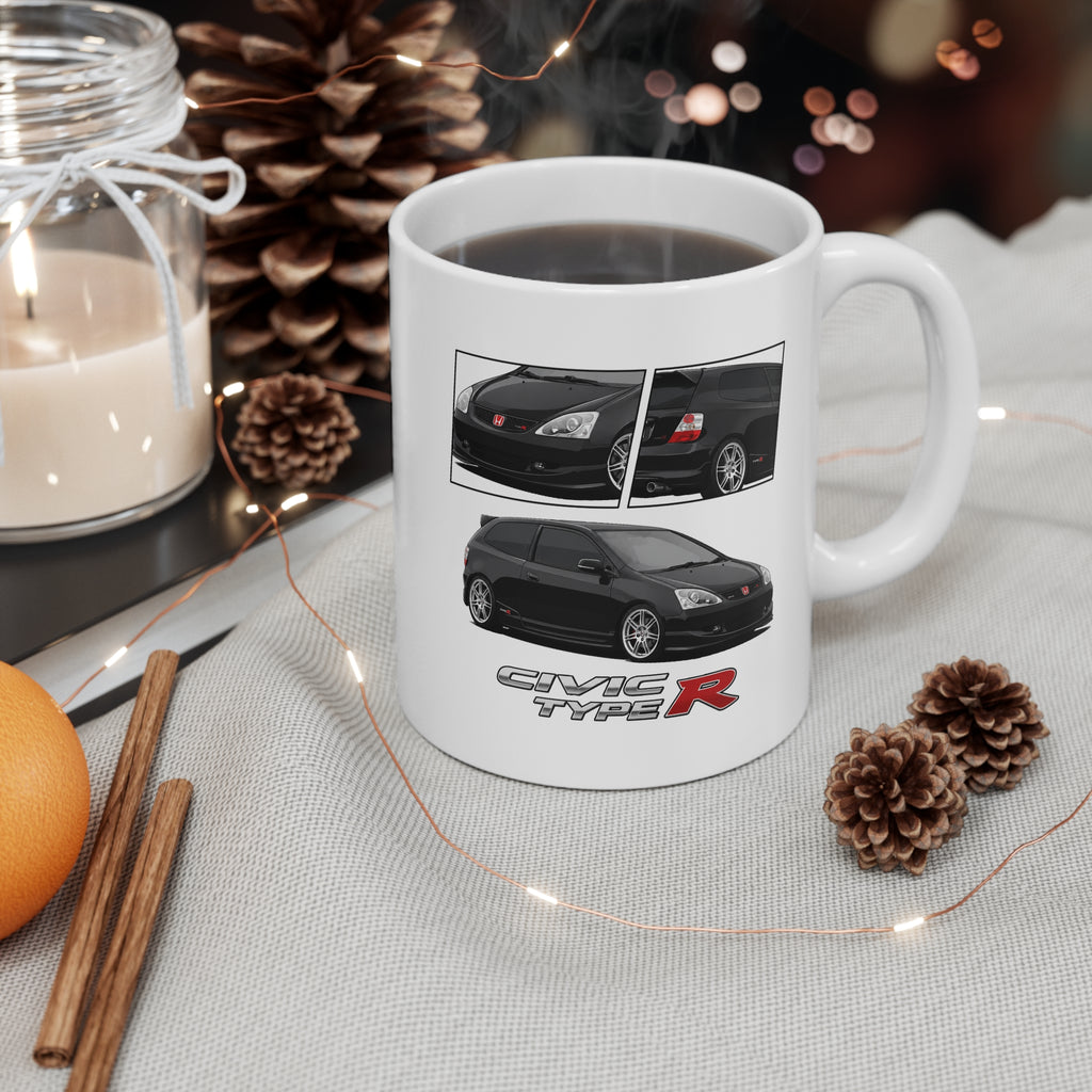 BLACK HONDA CIVIC EP3 TYPE R MUG