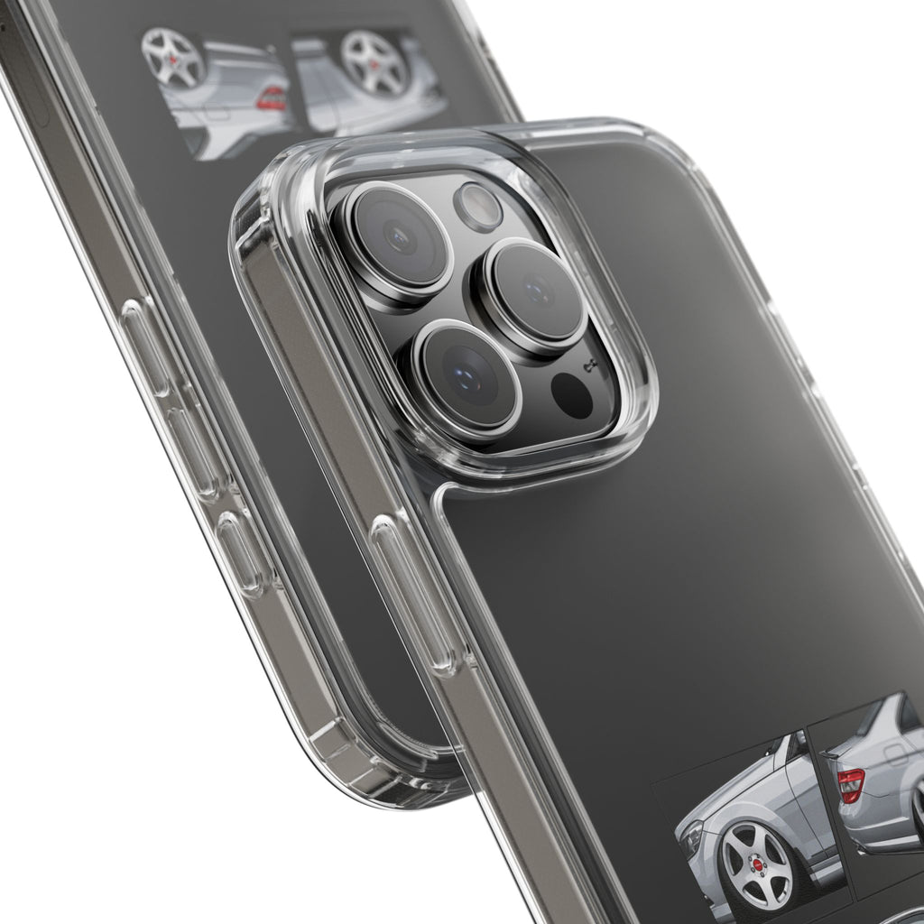 SILVER MERC C-CLASS PHONE CASES