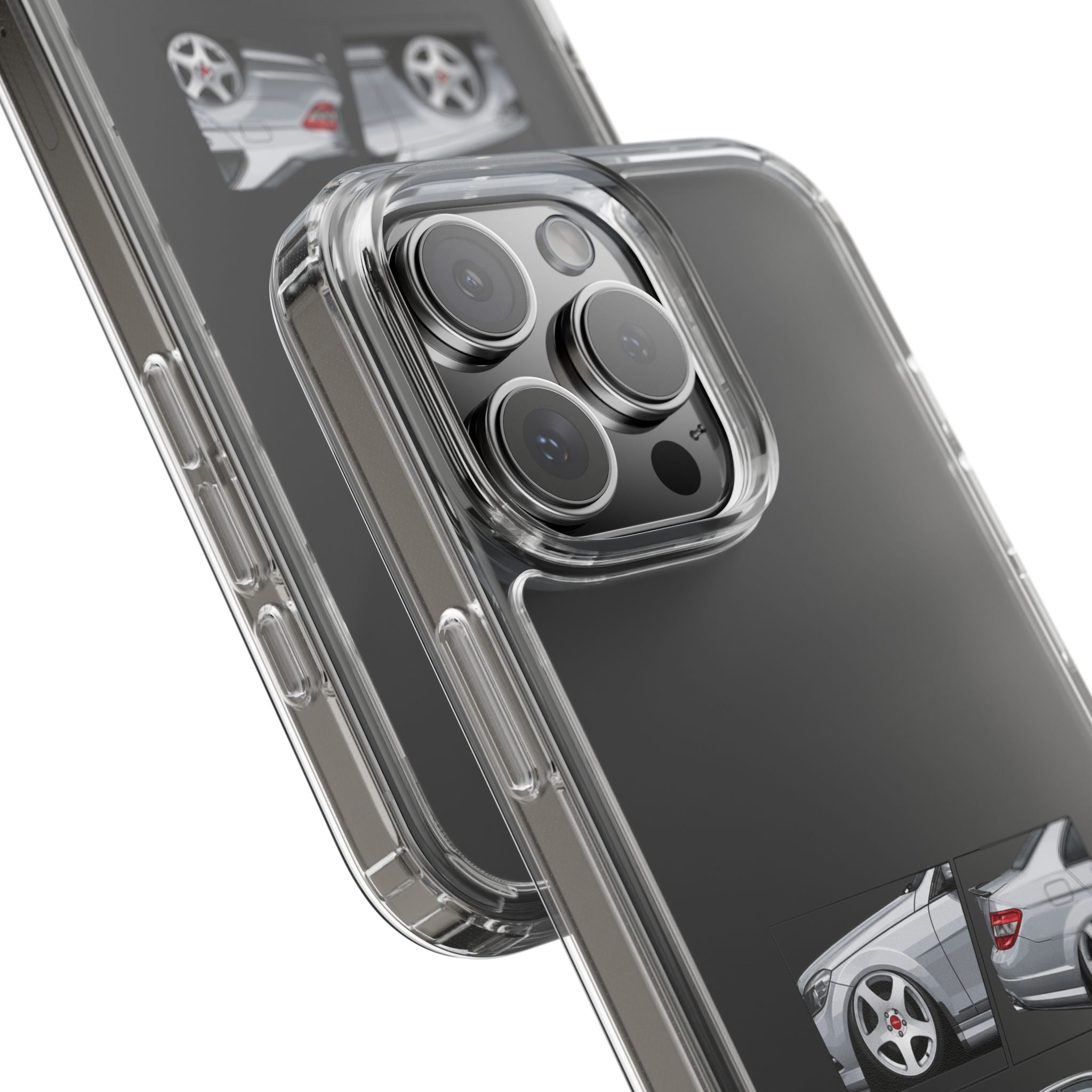 SILVER MERC C-CLASS PHONE CASES