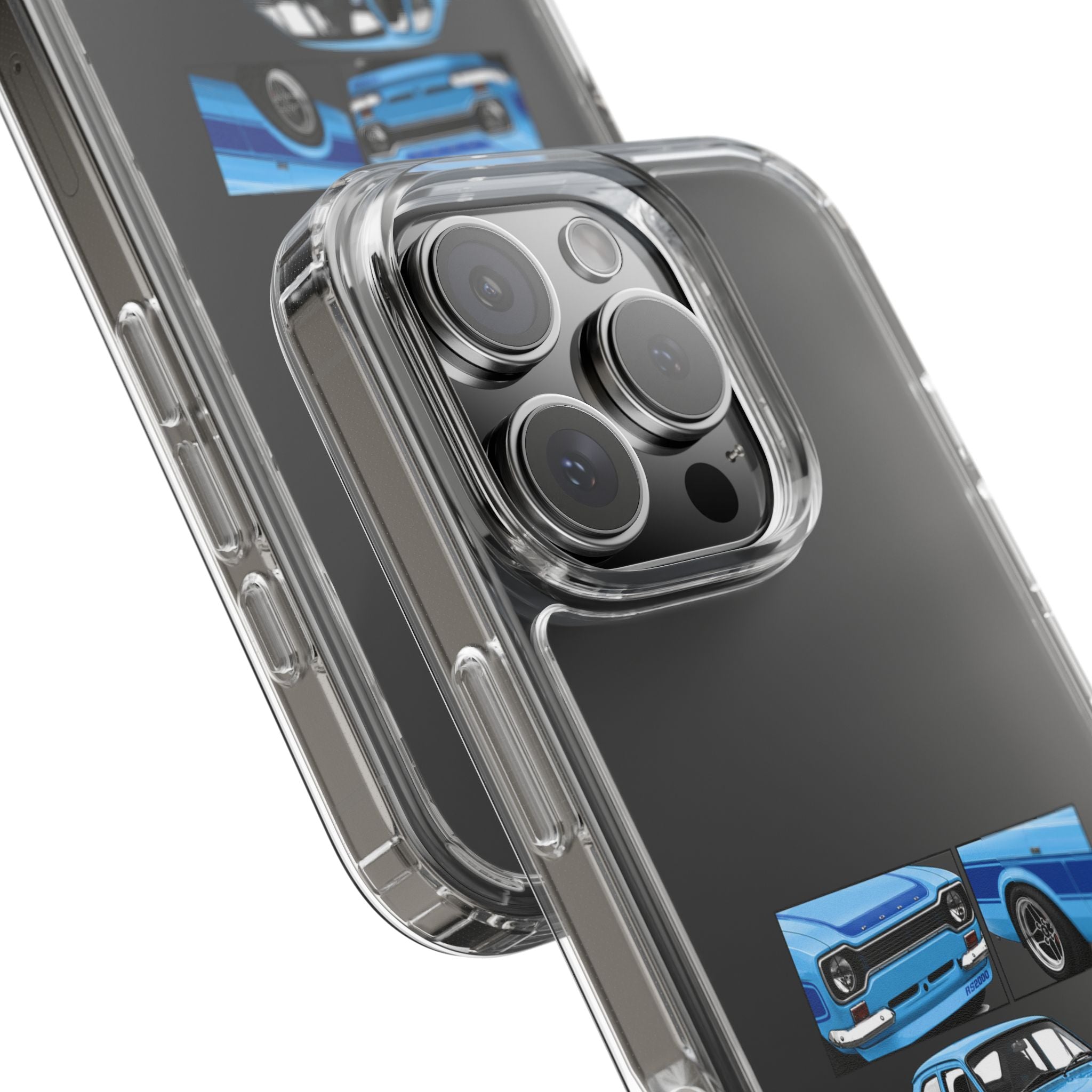 BLUE FORD ESCORT MK1 RS2000 PHONE CASES