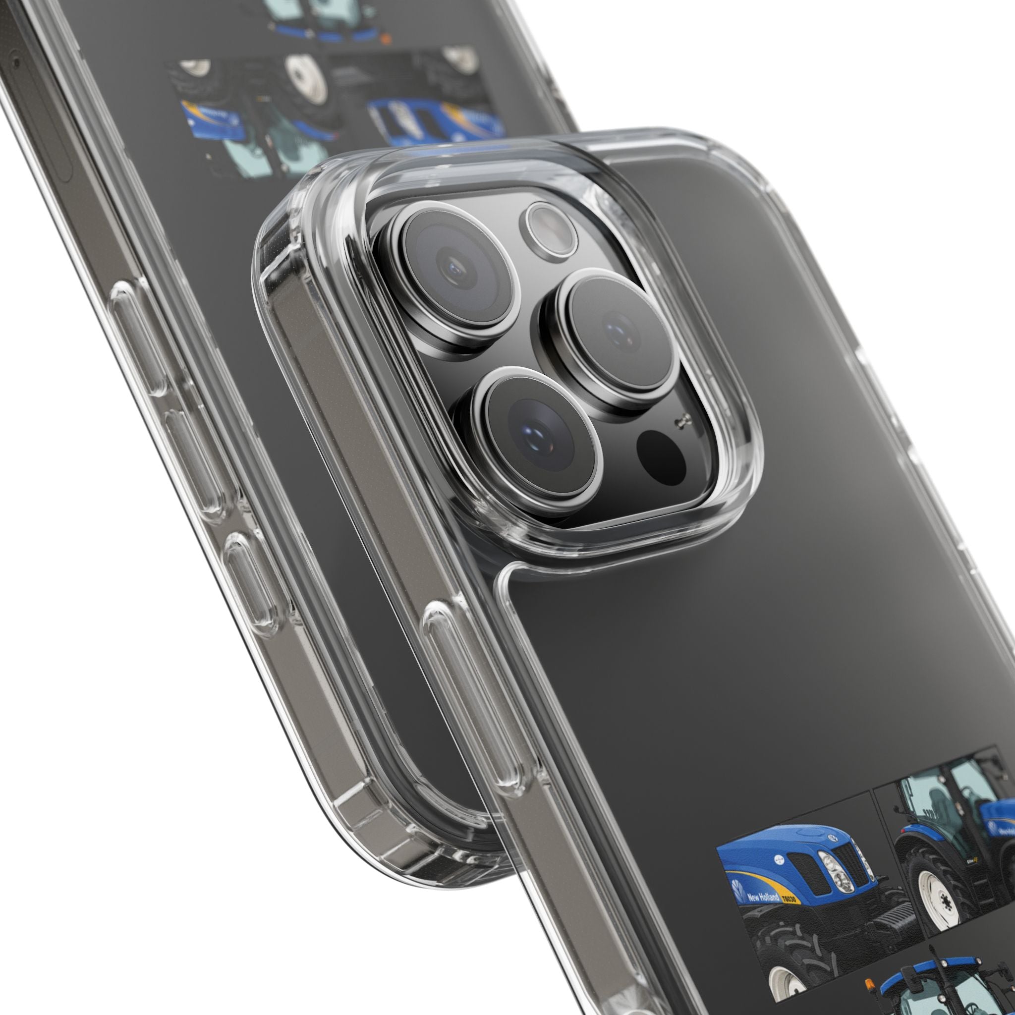 BLUE NEW HOLLAND T6030 PHONE CASES