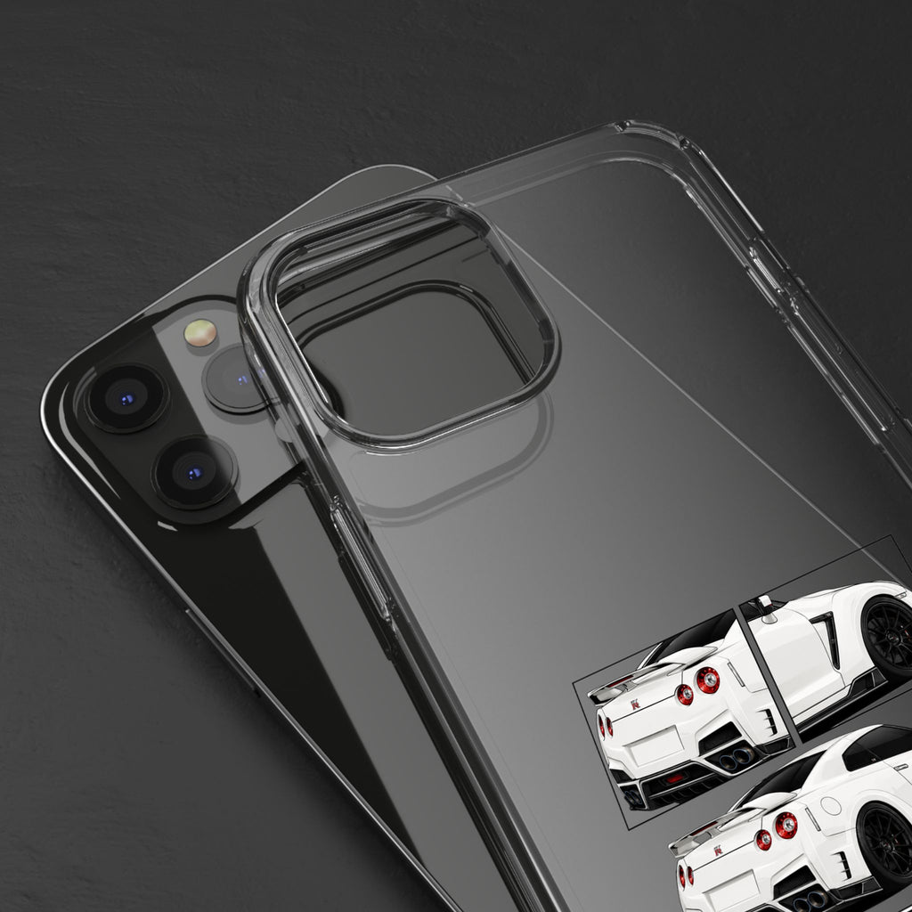 WHITE NISSAN GTR PHONE CASES