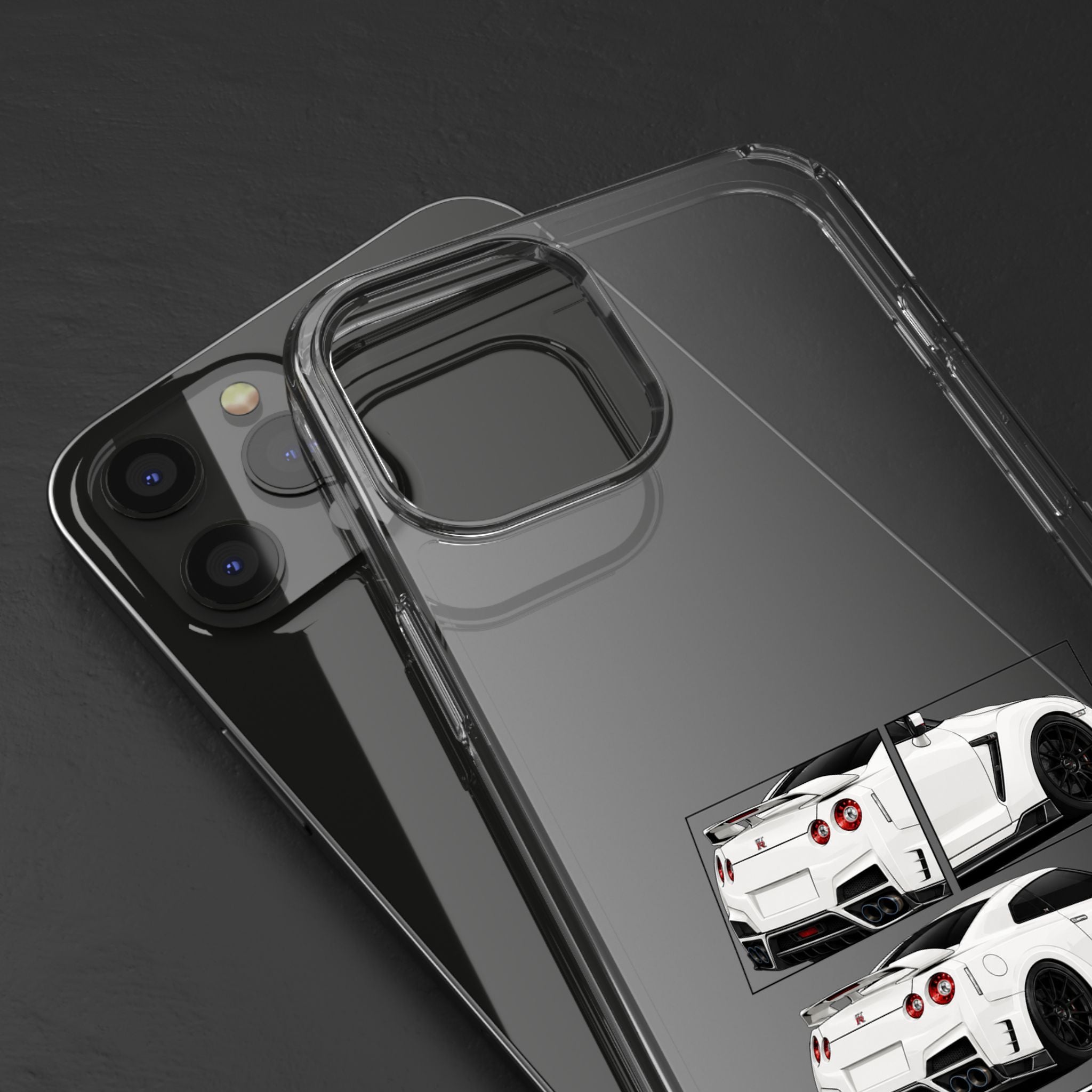 WHITE NISSAN GTR PHONE CASES