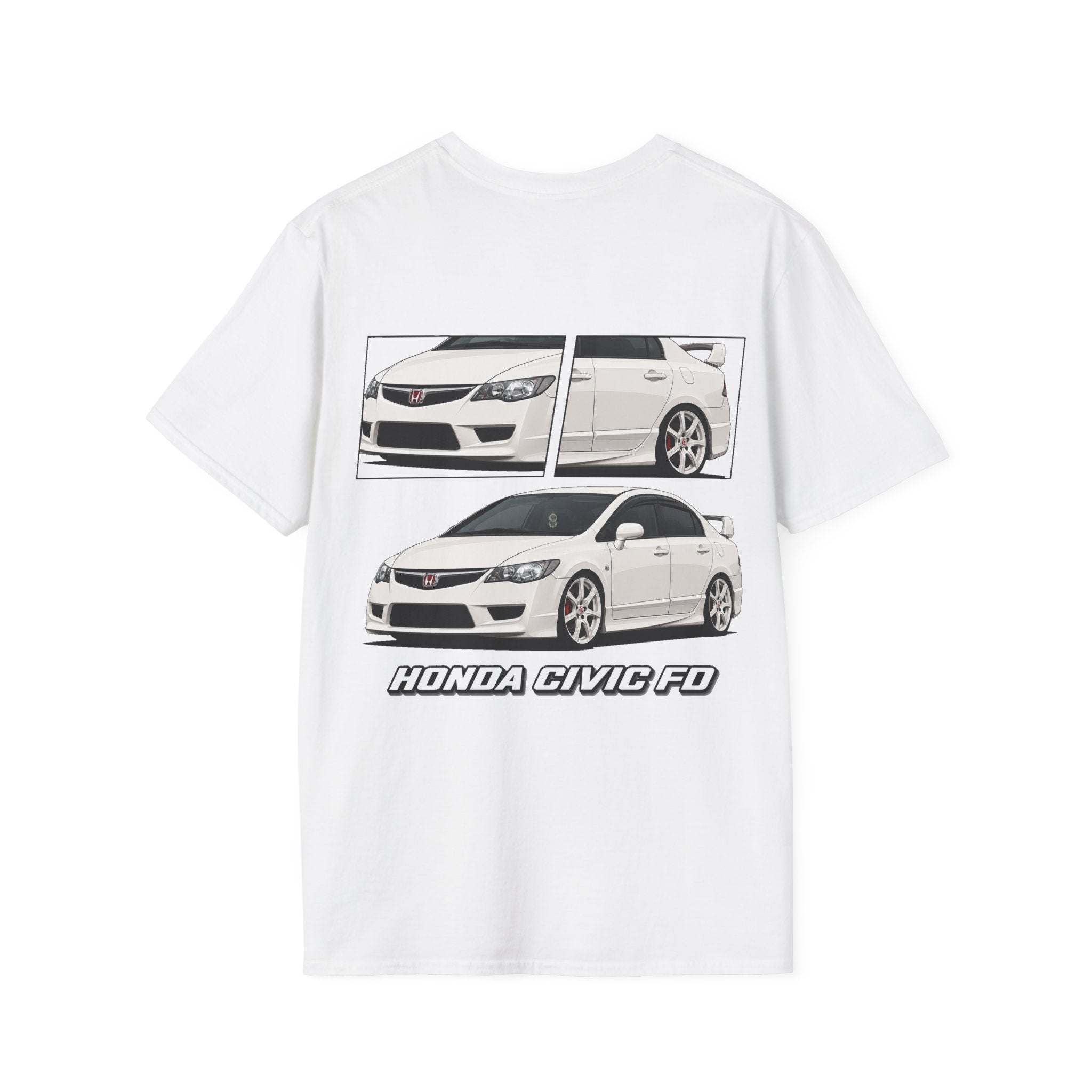 WHITE CIVIC FD T-SHIRT