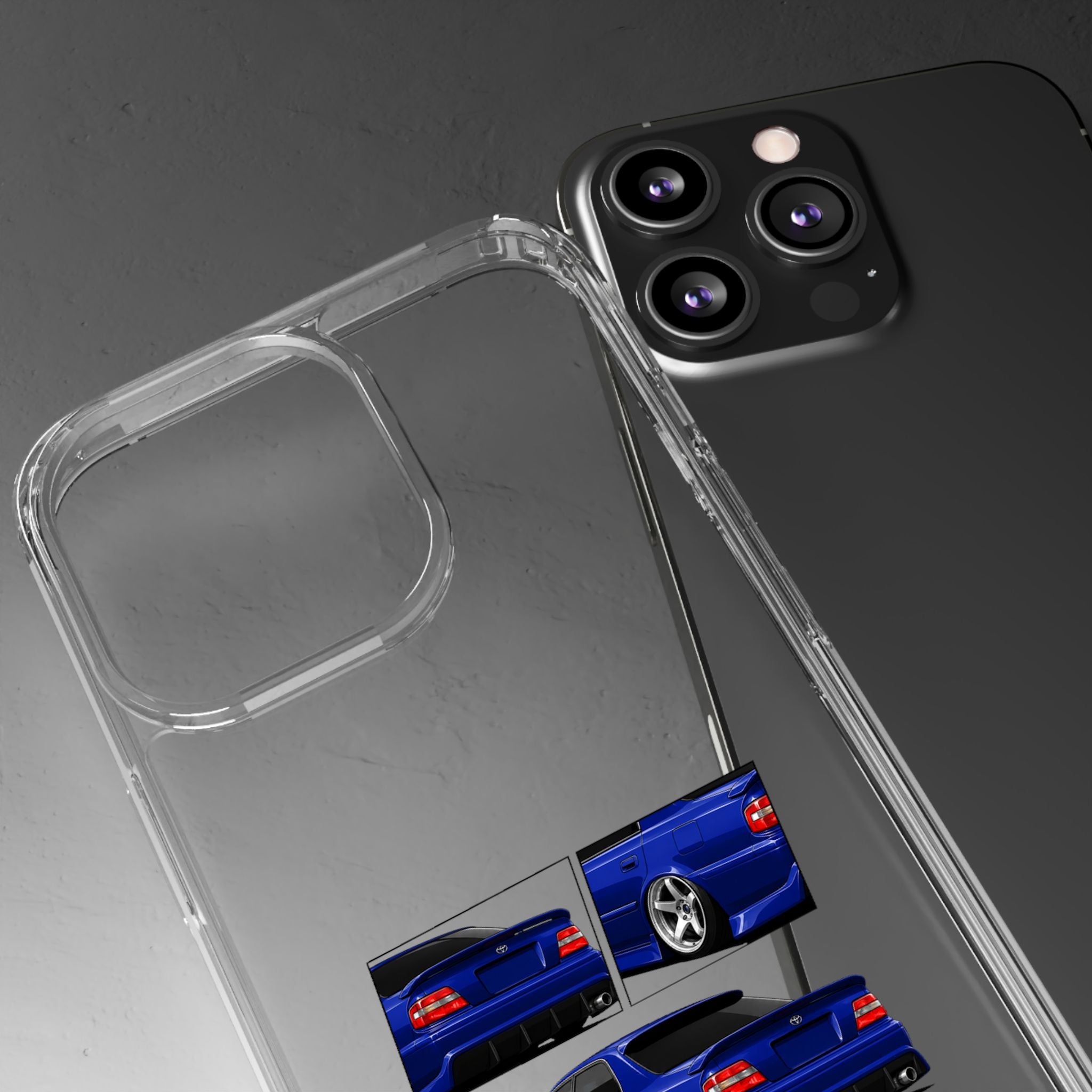 BLUE JZX100 CHASER PHONE CASES