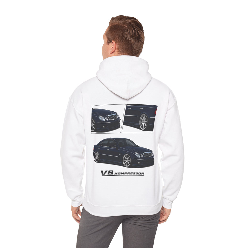 NAVY BLUE MERC V8 KOMPRESSOR HOODIE