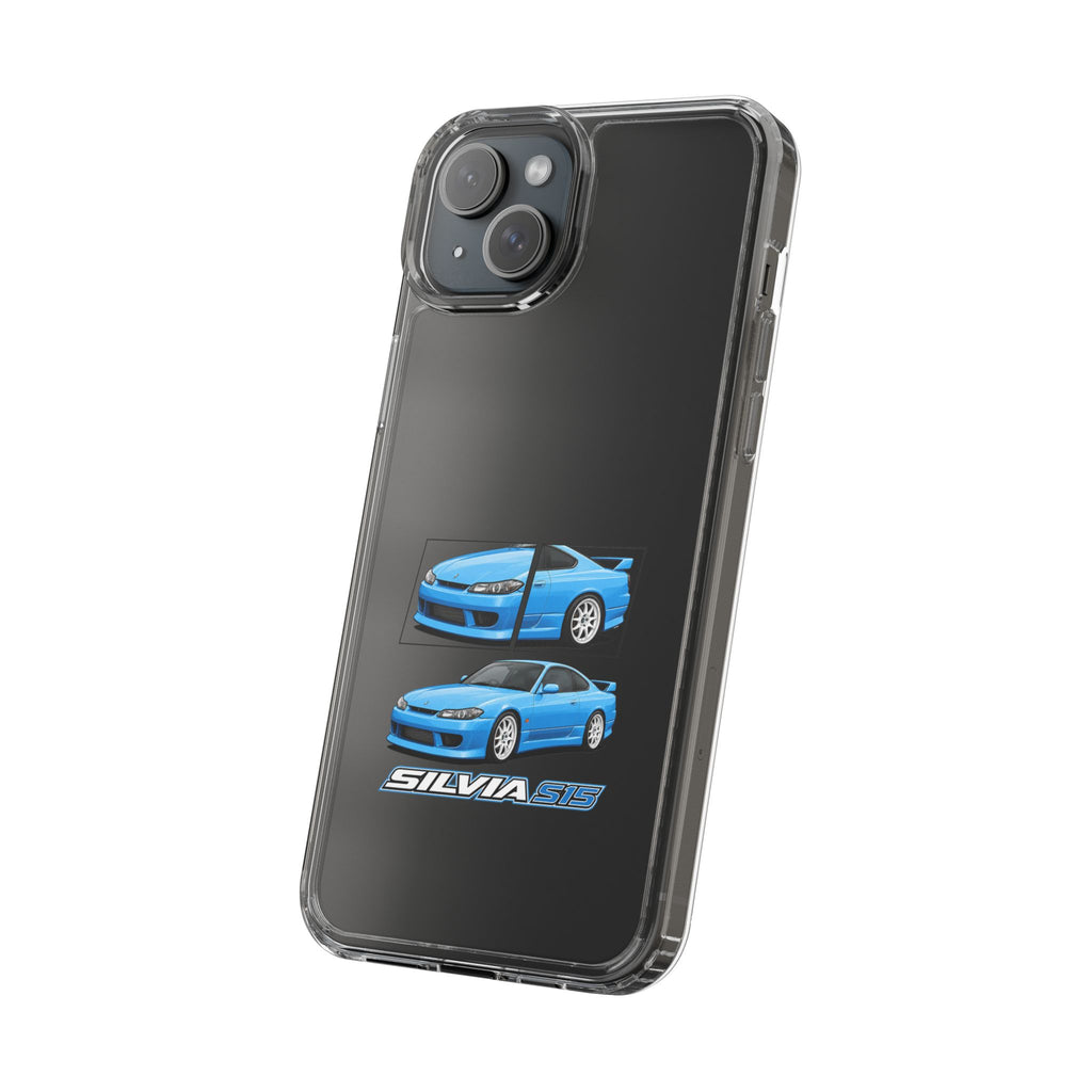 BLUE SILVIA S15 PHONE CASES