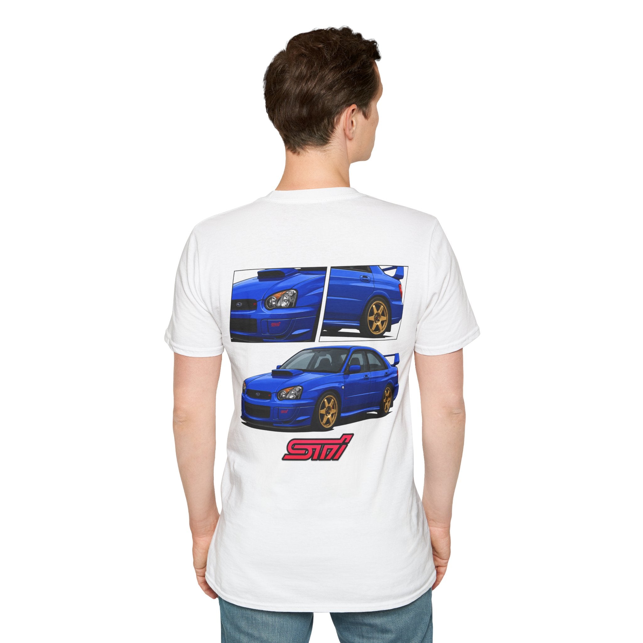 BLUE IMPREZA STI T-SHIRT