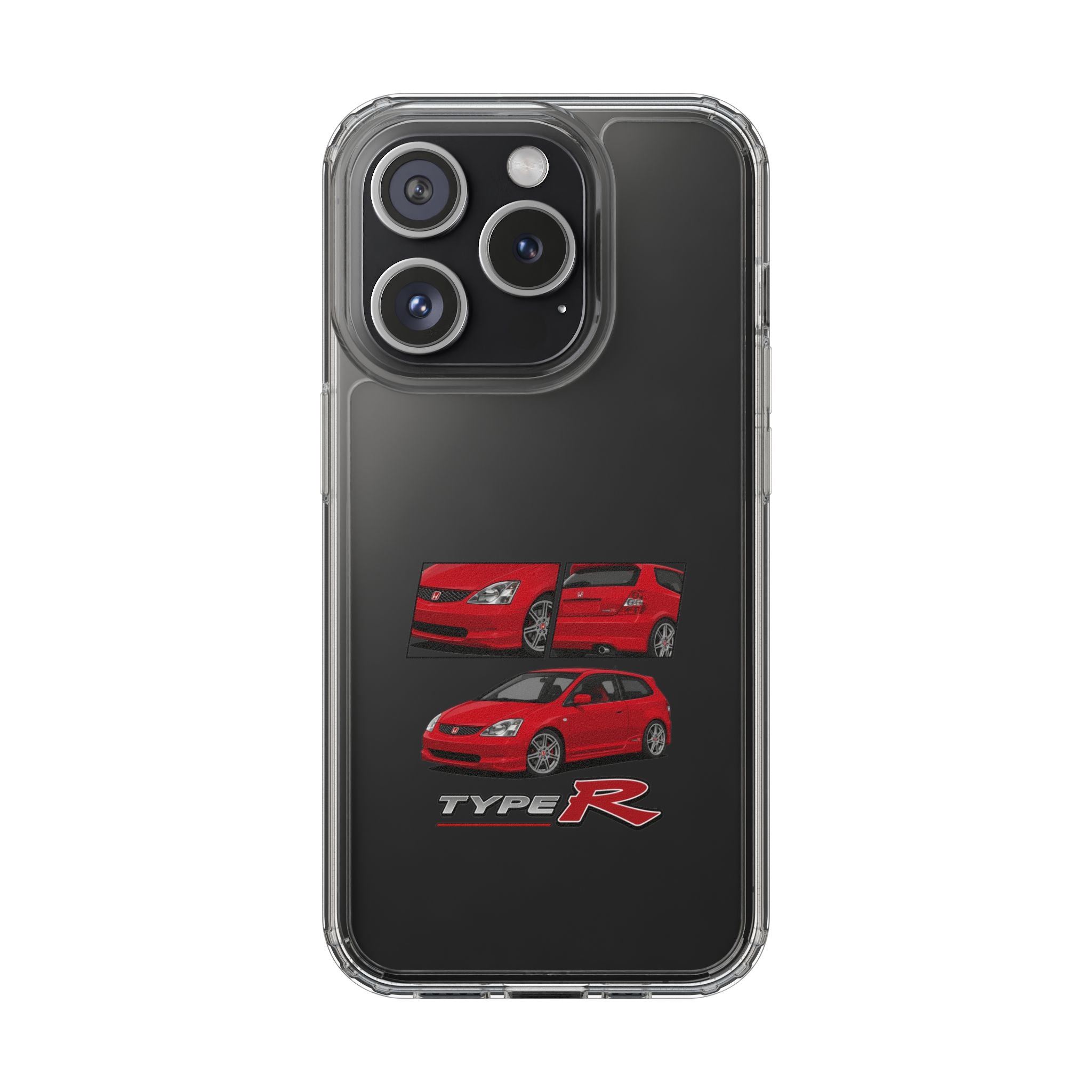 RED CIVIC TYPE R PHONE CASES