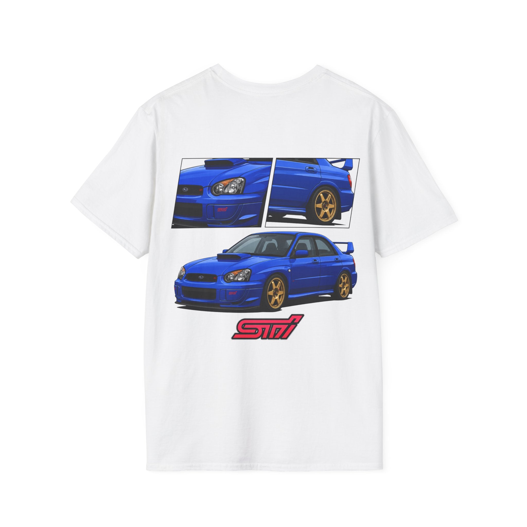BLUE IMPREZA STI T-SHIRT