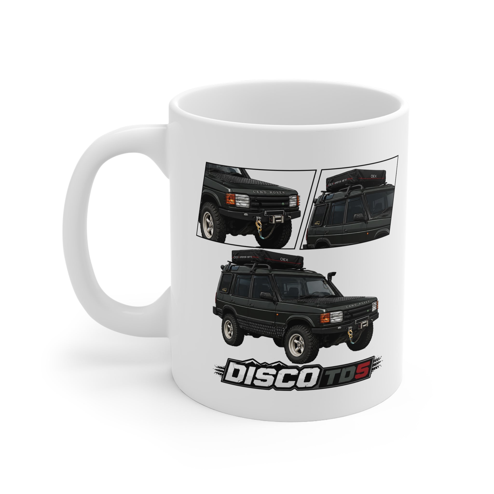 BLACK DISCO TD5 MUG