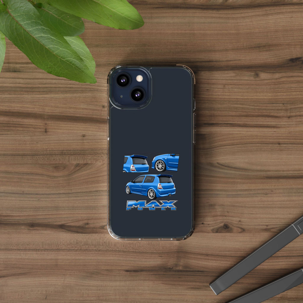 BLUE MAX POWER CLIO PHONE CASES