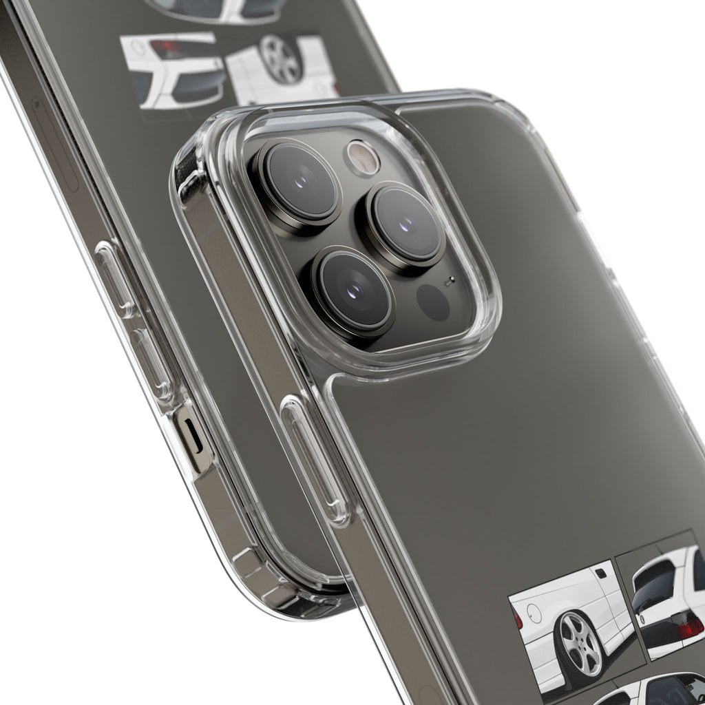 WHITE ASTRA MK3 PHONE CASES