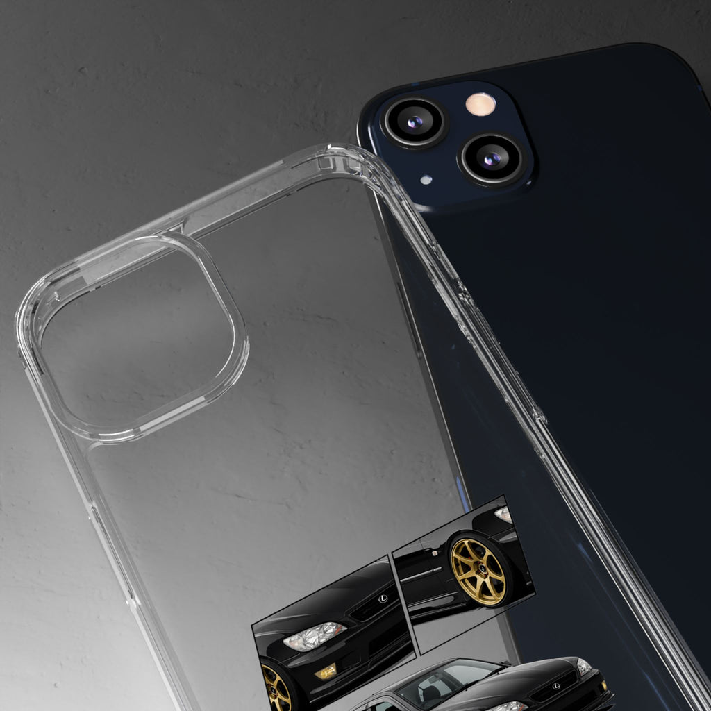 BLACK LEXUS IS200 PHONE CASES