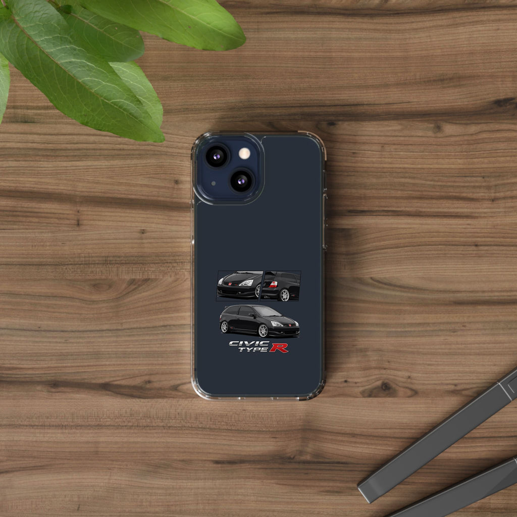 BLACK EP3 TYPE R PHONE CASES