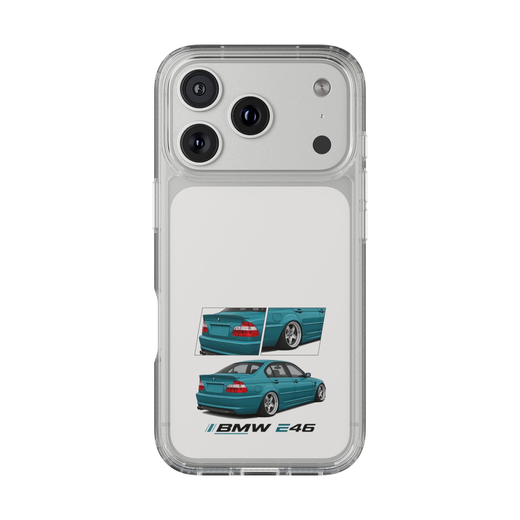 TURQUOISE BMW E46 PHONE CASES