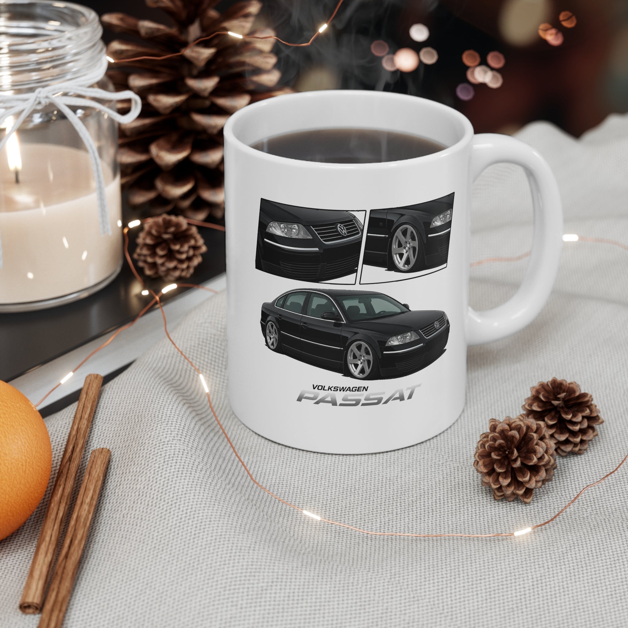 BLACK VW B5.5 PASSAT MUG