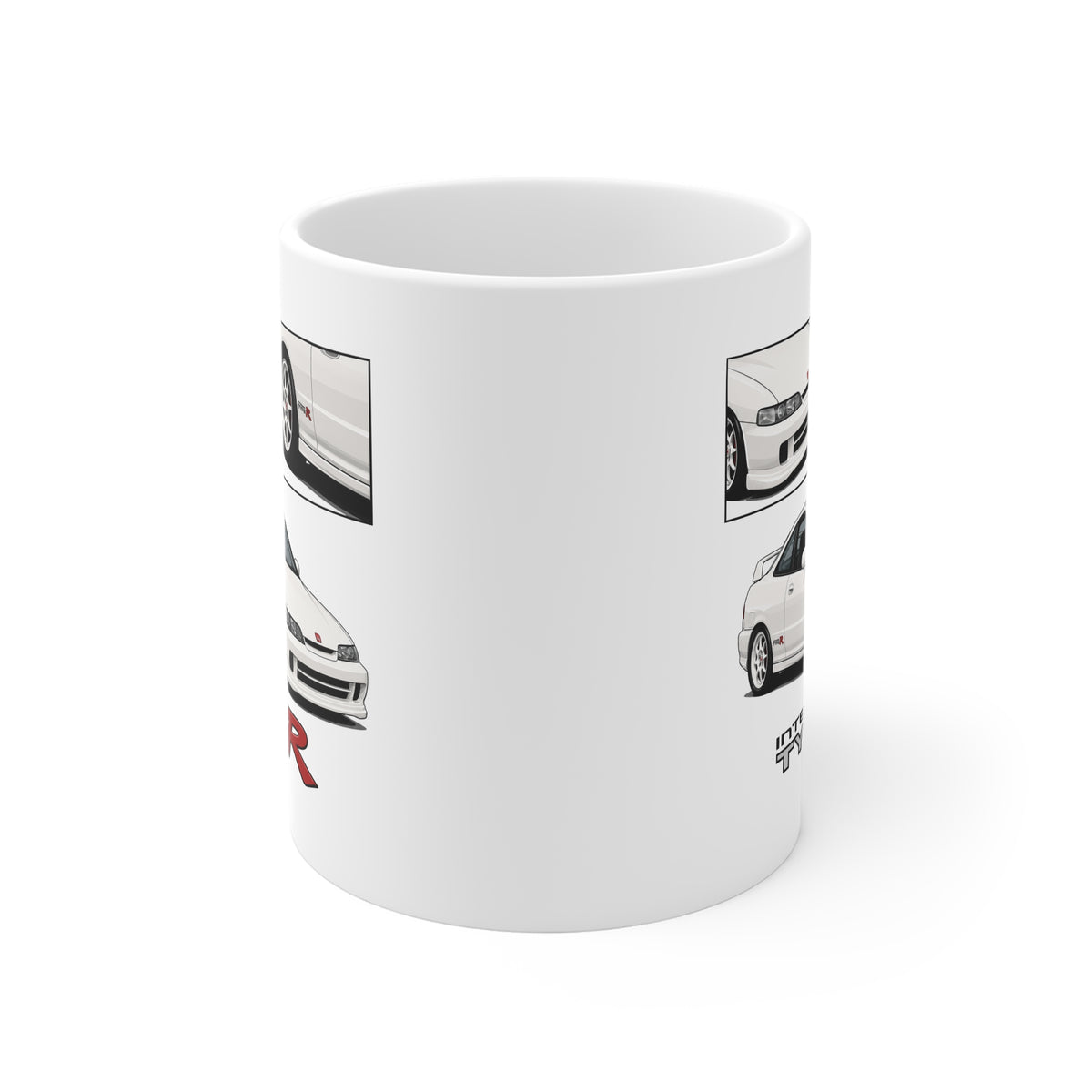 WHITE INTEGRA TYPE R MUG